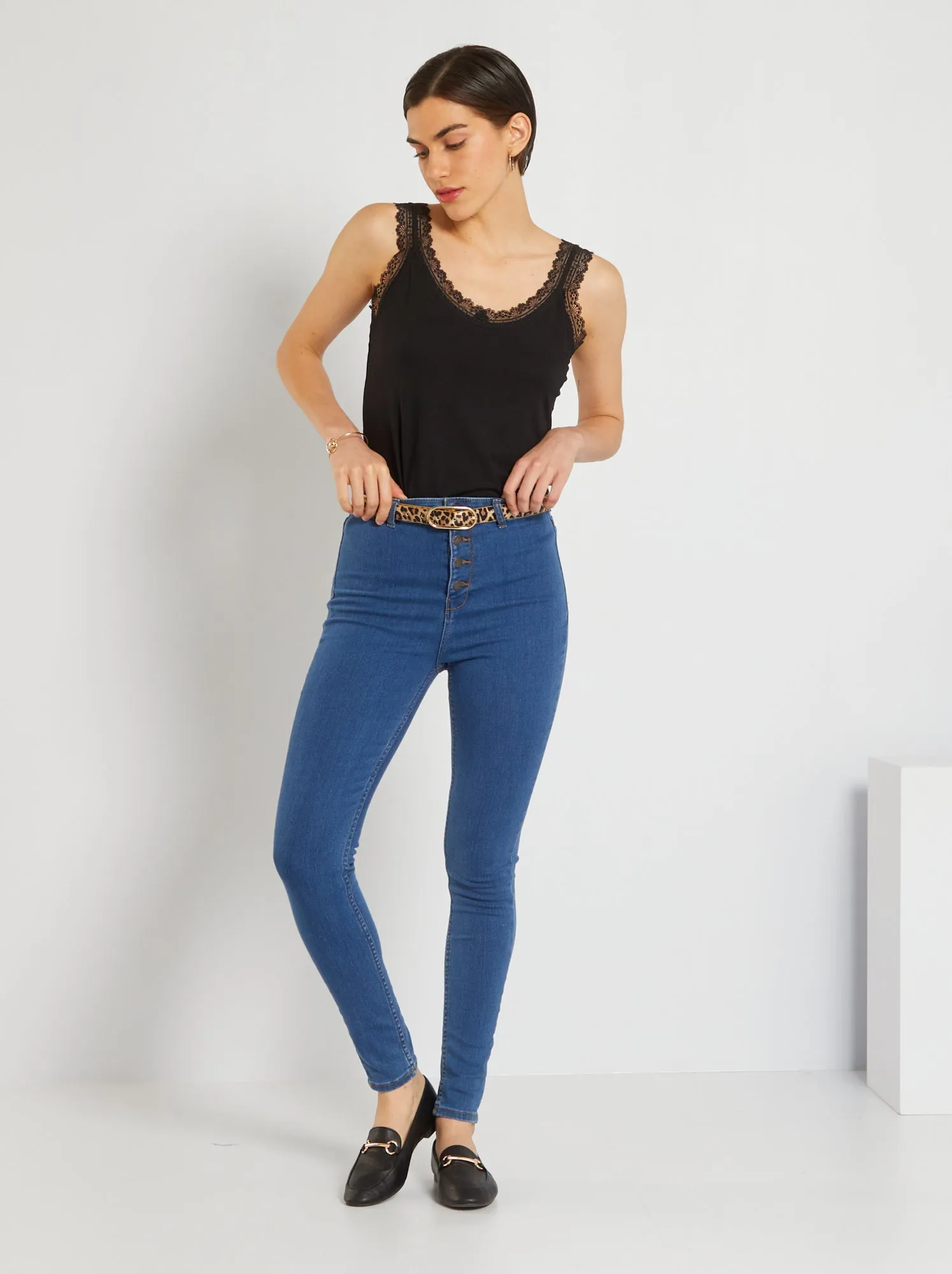 Jeans skinny effetto modellante - BLU