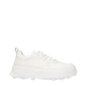 Jil Sander Sneakers Uomo Pelle Bianco