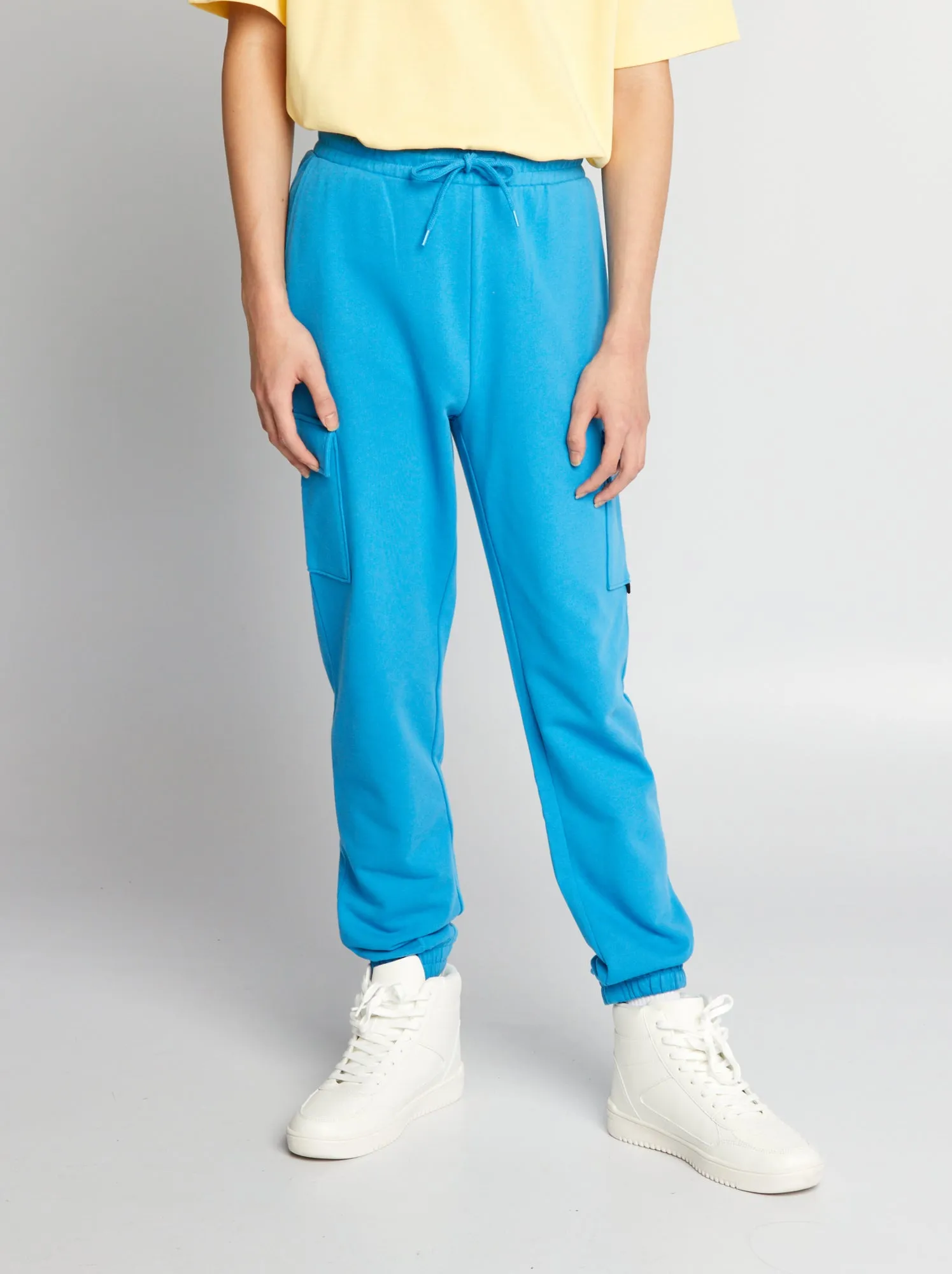 Joggers stile cargo - BLU