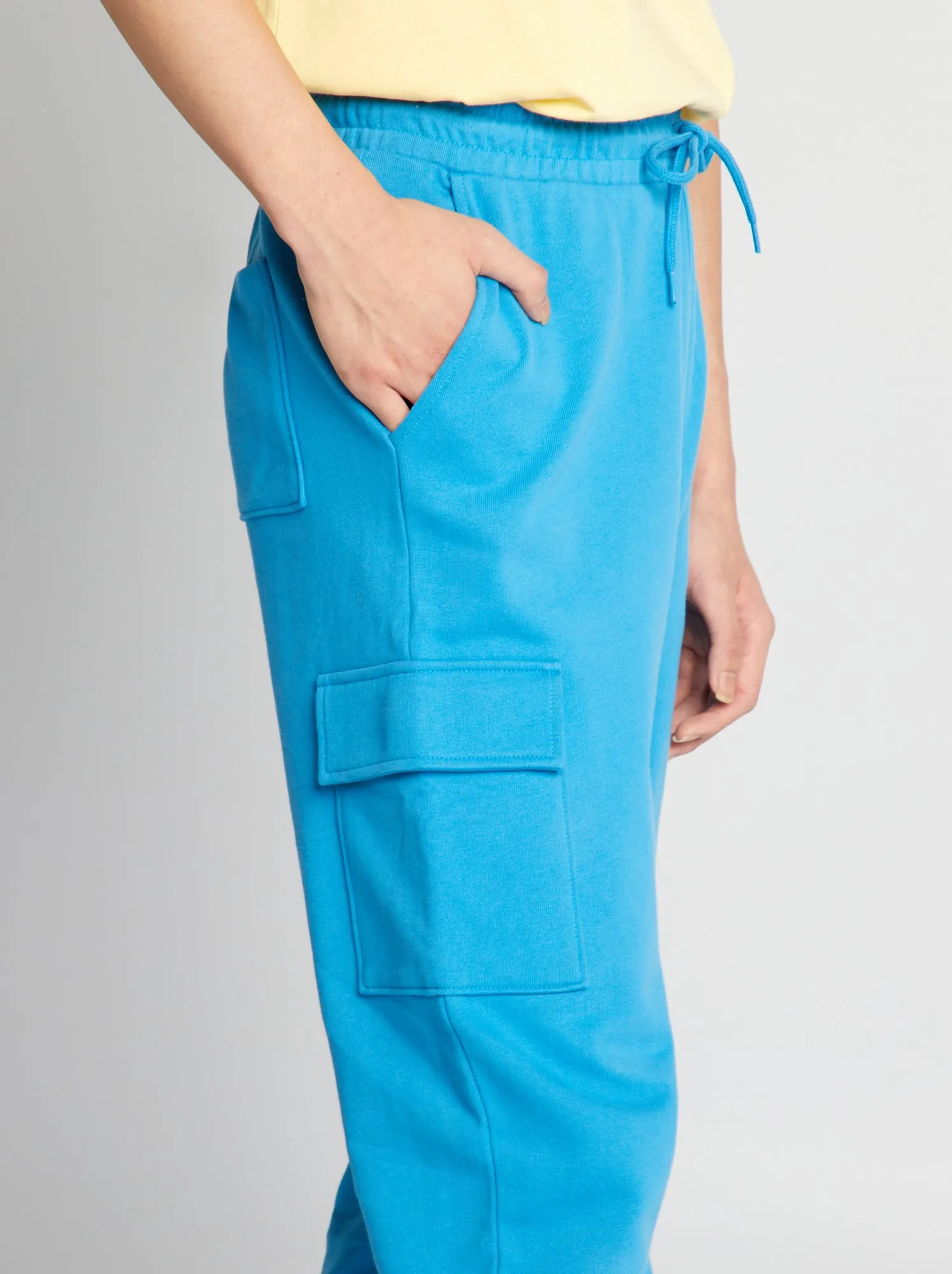 Joggers stile cargo - BLU