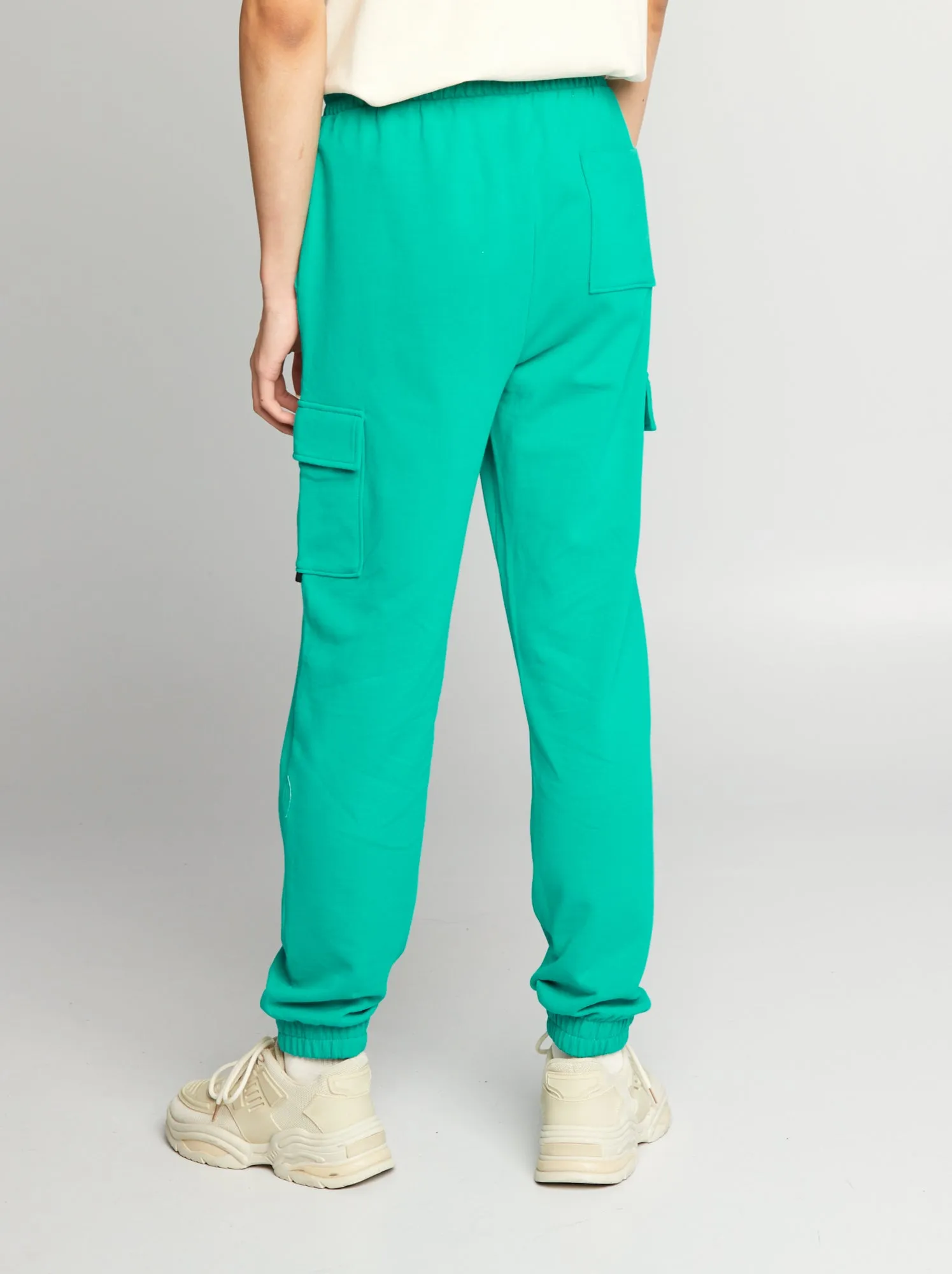 Joggers stile cargo - verde