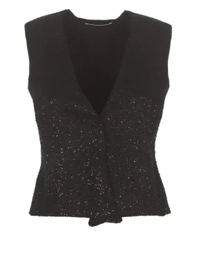  Kangra Gilet con paillettes 