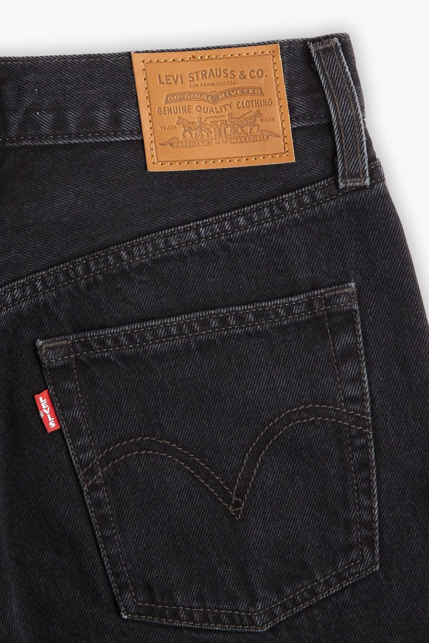 Levi's® Ribcage Gamba Larga 100% Cotone Jeans    