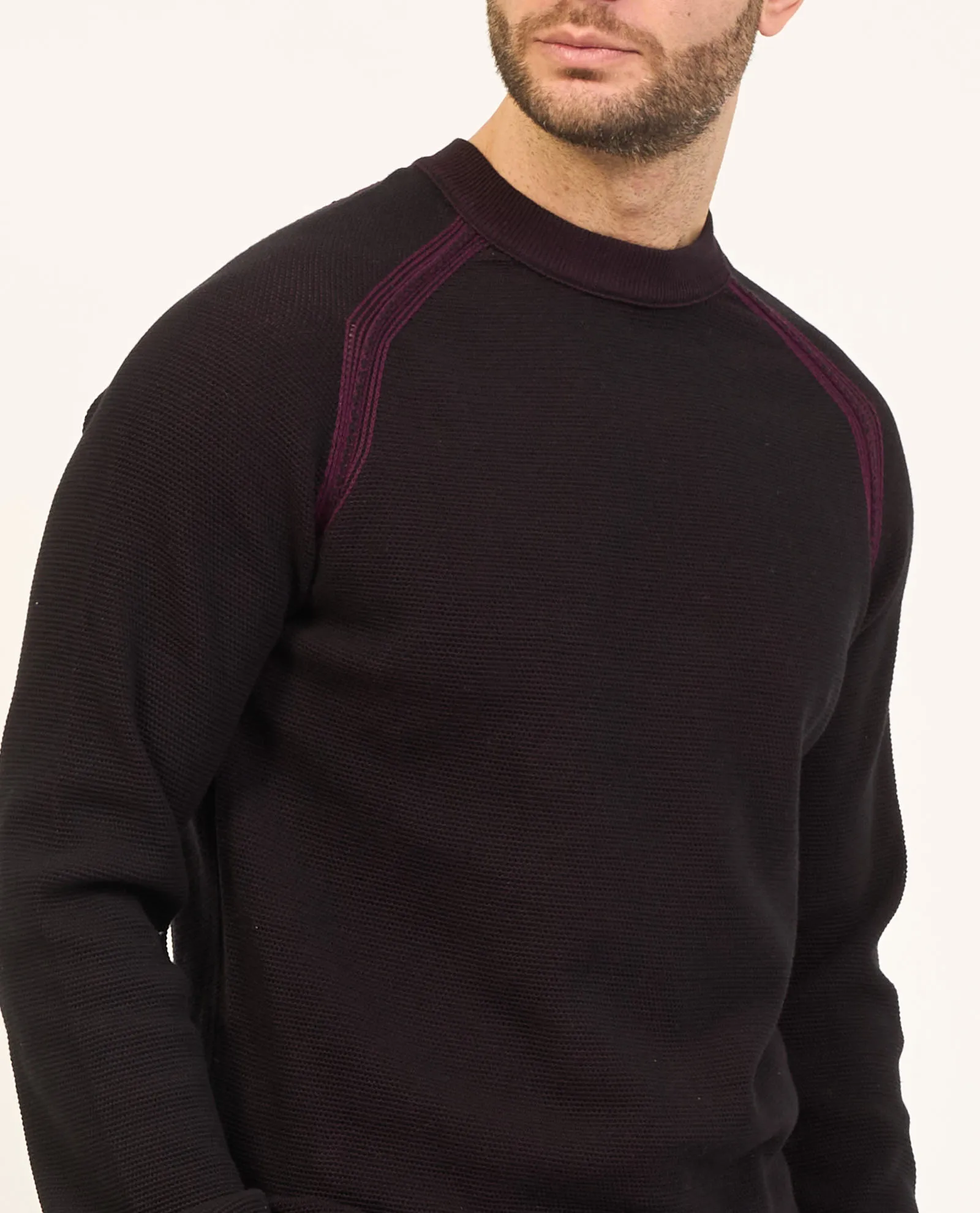 Maglia uomo Boss regular fit in cotone e cashmere