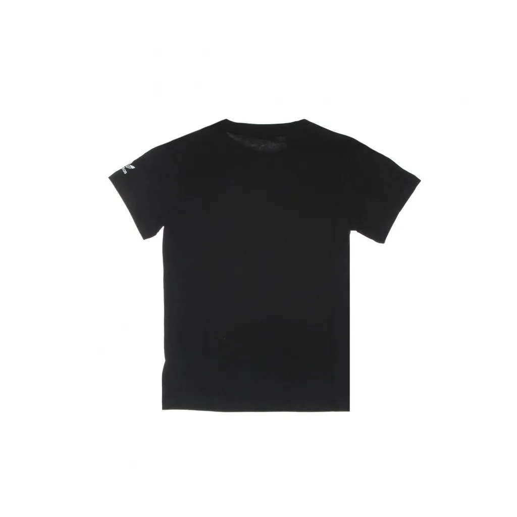 maglietta ragazzo trefoil tee BLACK