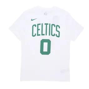 maglietta uomo nba essential tee no 0 jayson tatum boscel WHITE