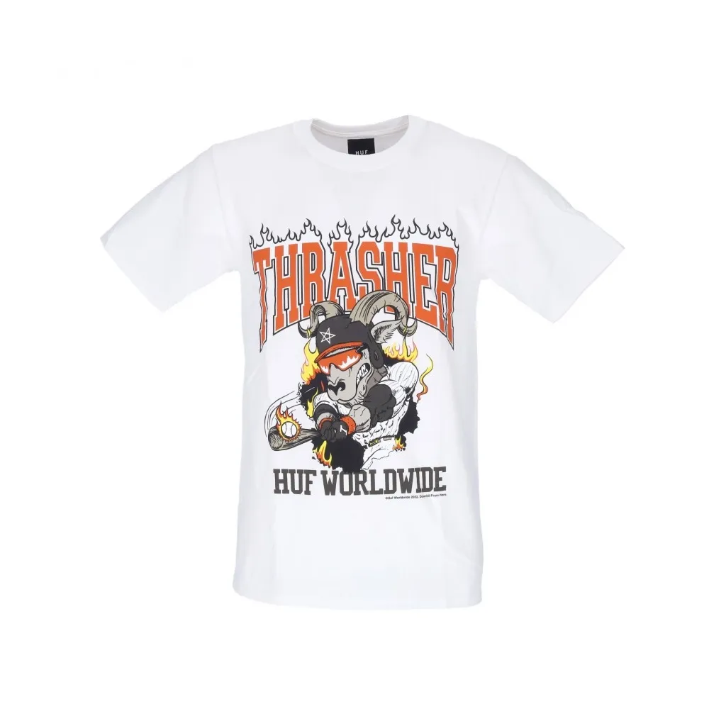 maglietta uomo rincon tee x thrasher WHITE