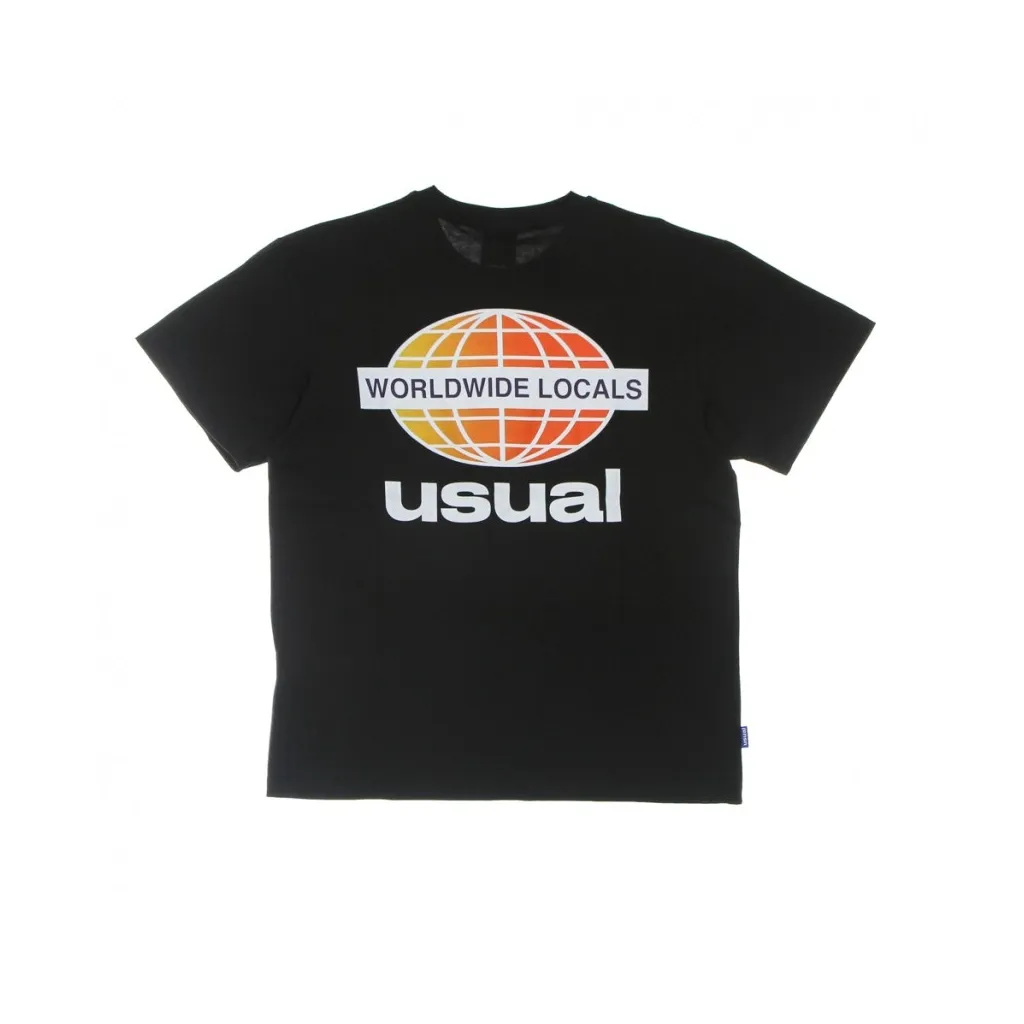 maglietta uomo wwl gradient tee BLACK