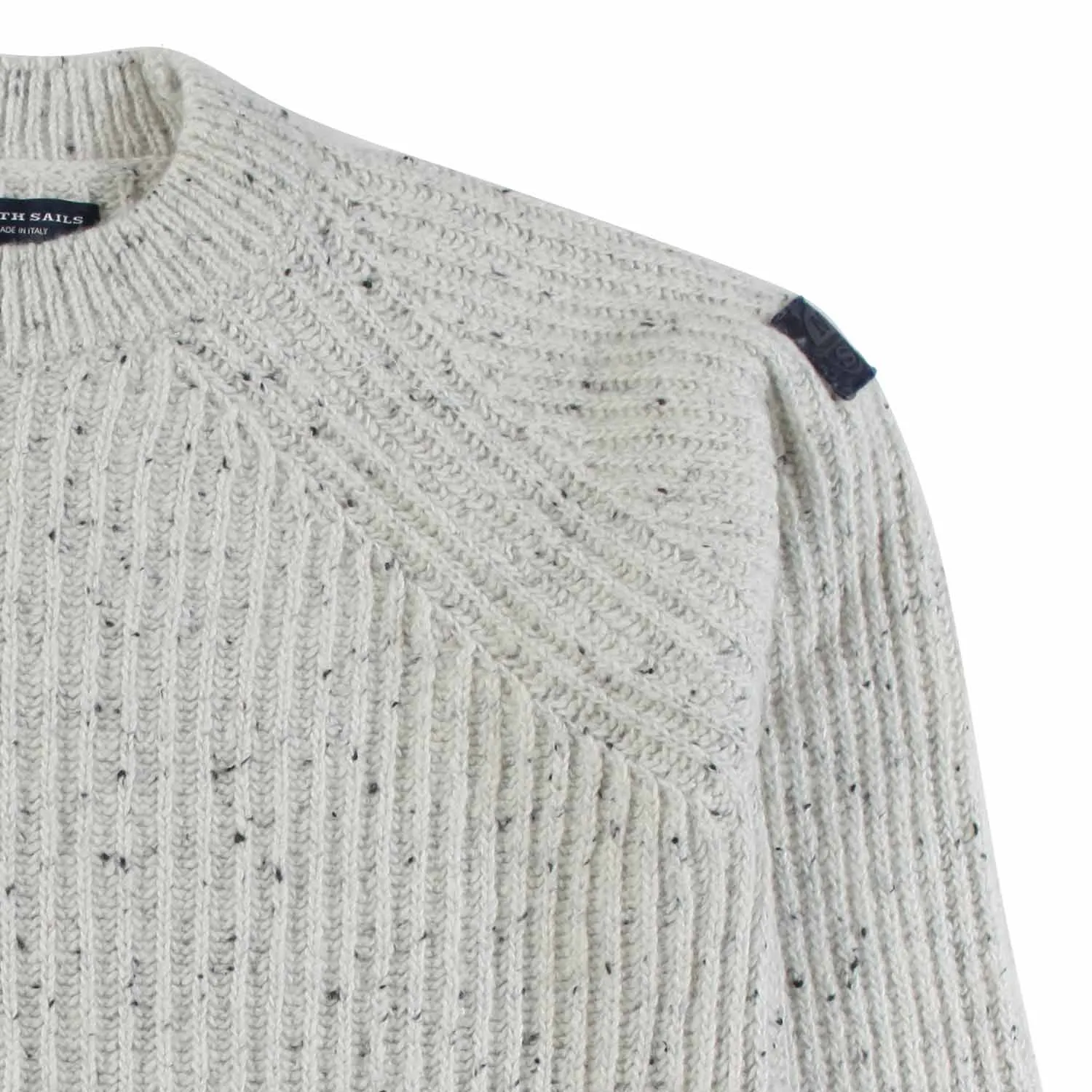 Maglione Bianco Marshmallow Melange