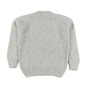 Maglione Bianco Marshmallow Melange