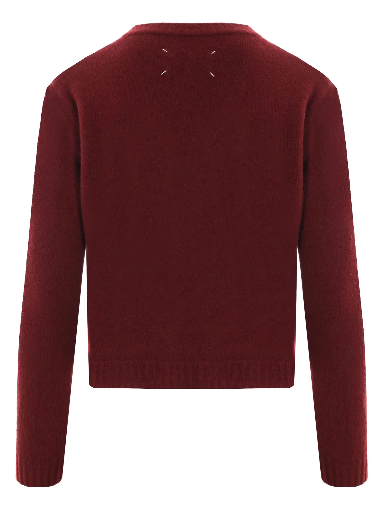 MAISON MARGIELA Abbigliamento,Maglieria Cardigan in lana Bordeaux 