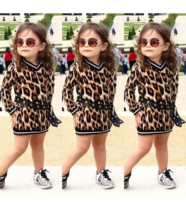 Minidress bimba animalier V