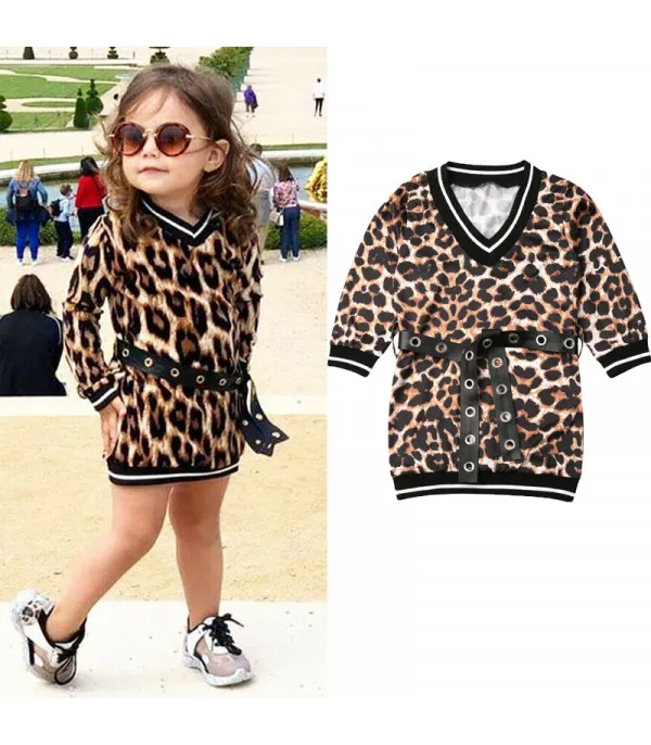 Minidress bimba animalier V