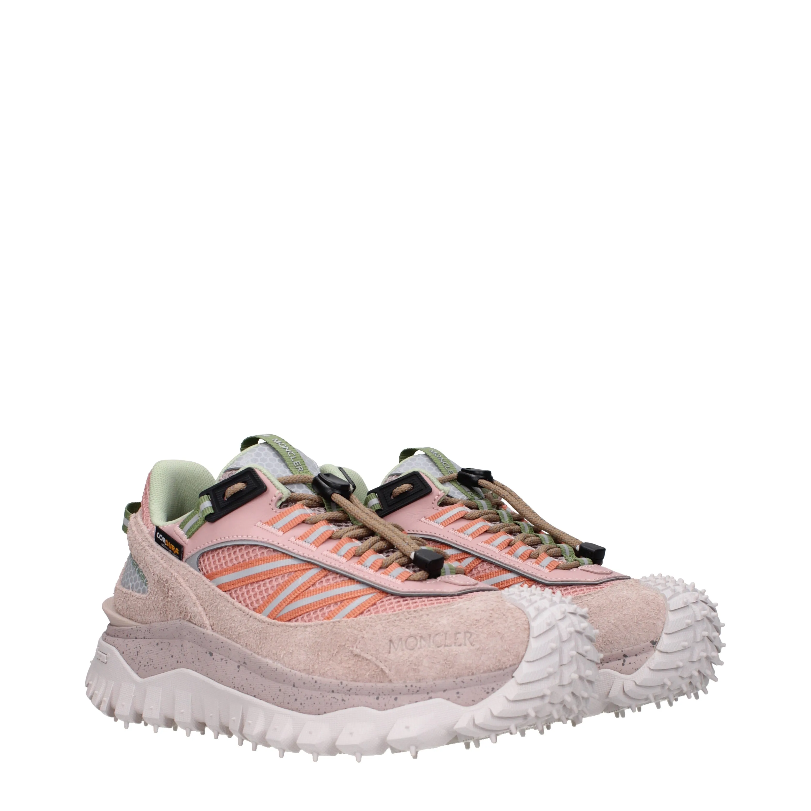 Moncler Sneakers Trailgrip vibram Donna Camoscio Rosa