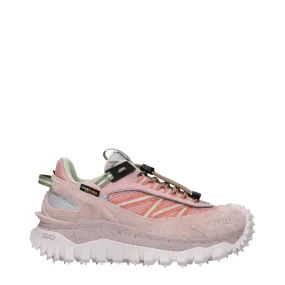 Moncler Sneakers Trailgrip vibram Donna Camoscio Rosa