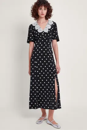 Monsoon A pois - Sally - Abito maxi