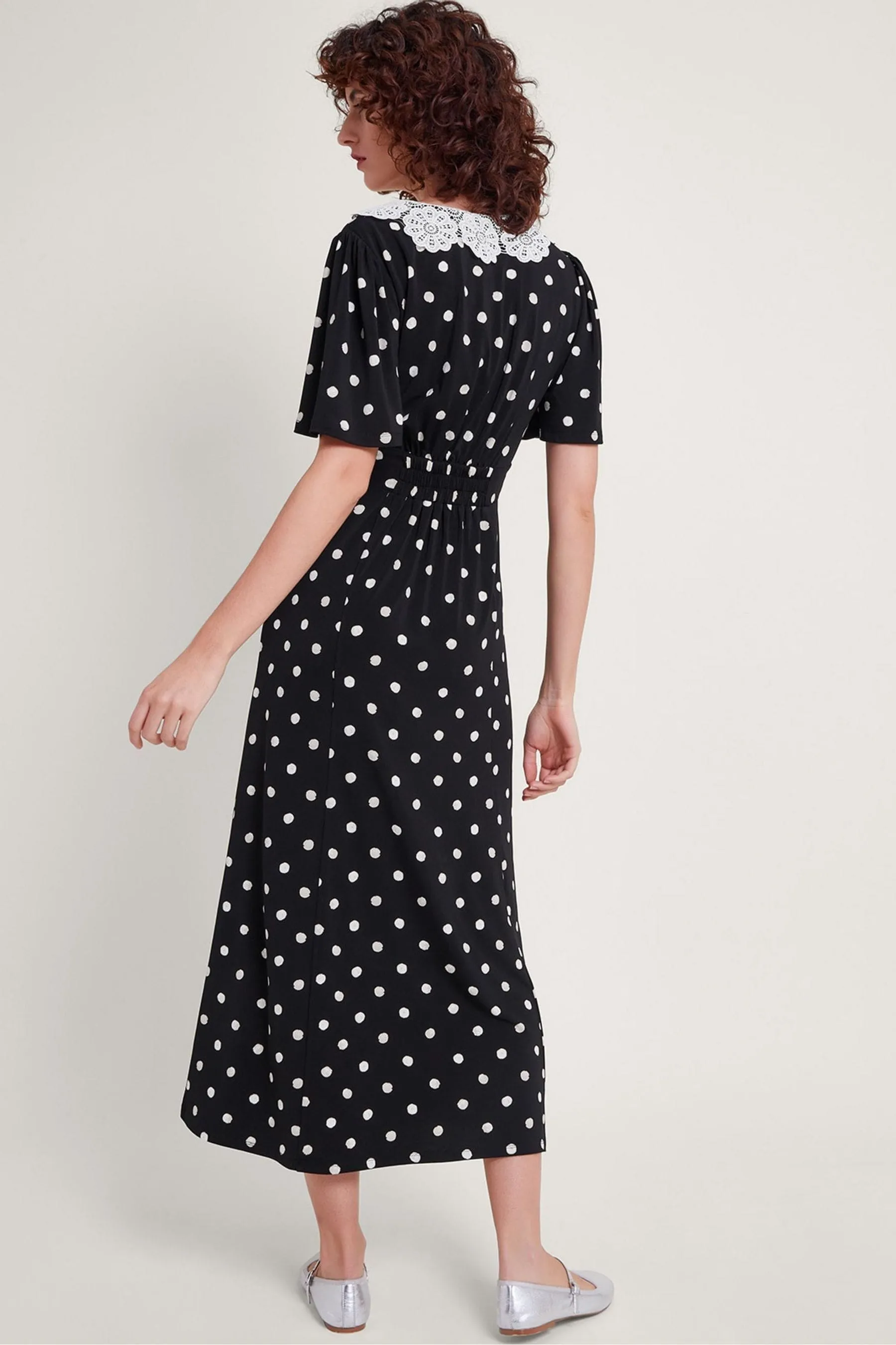 Monsoon A pois - Sally - Abito maxi