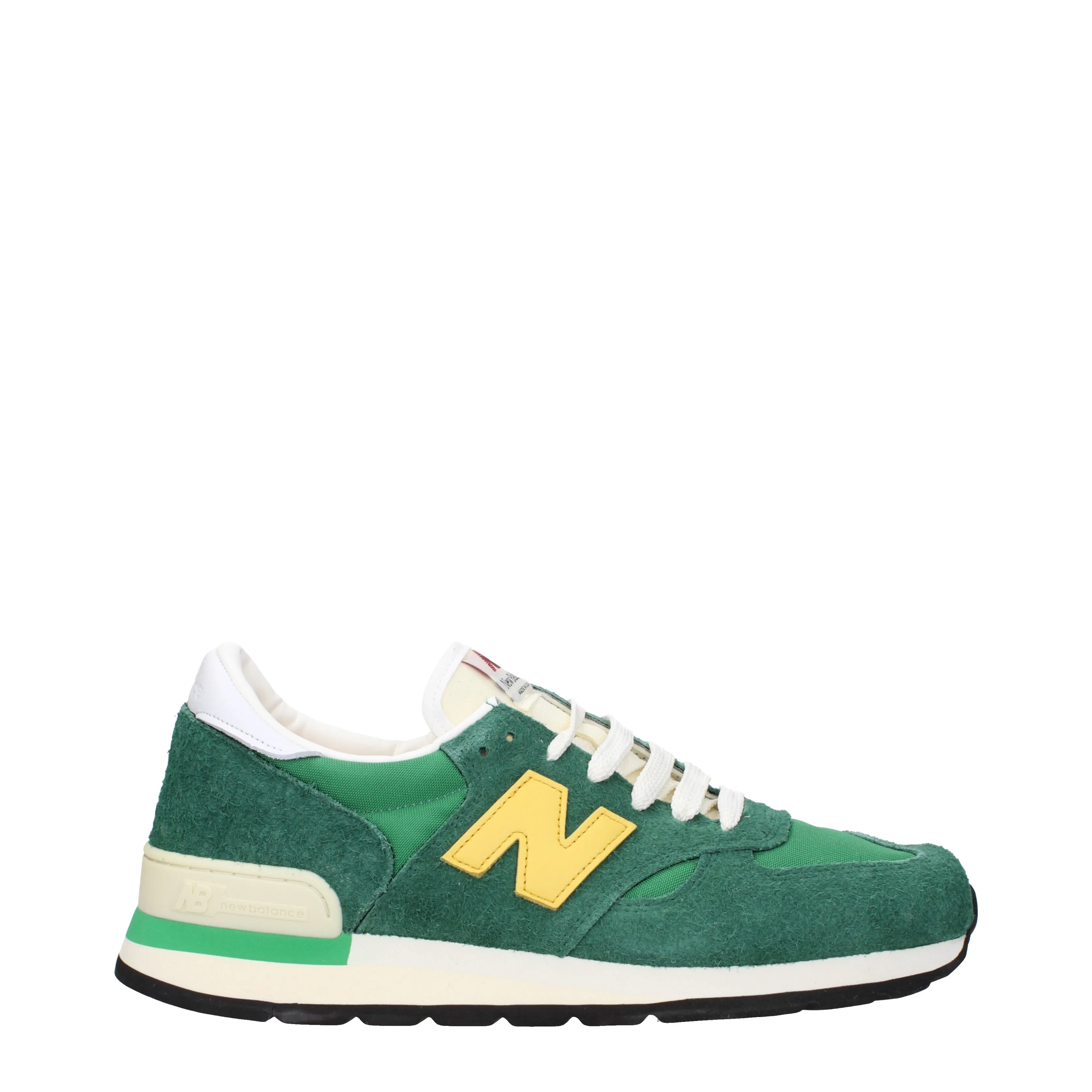 New Balance Sneakers Uomo Camoscio Verde