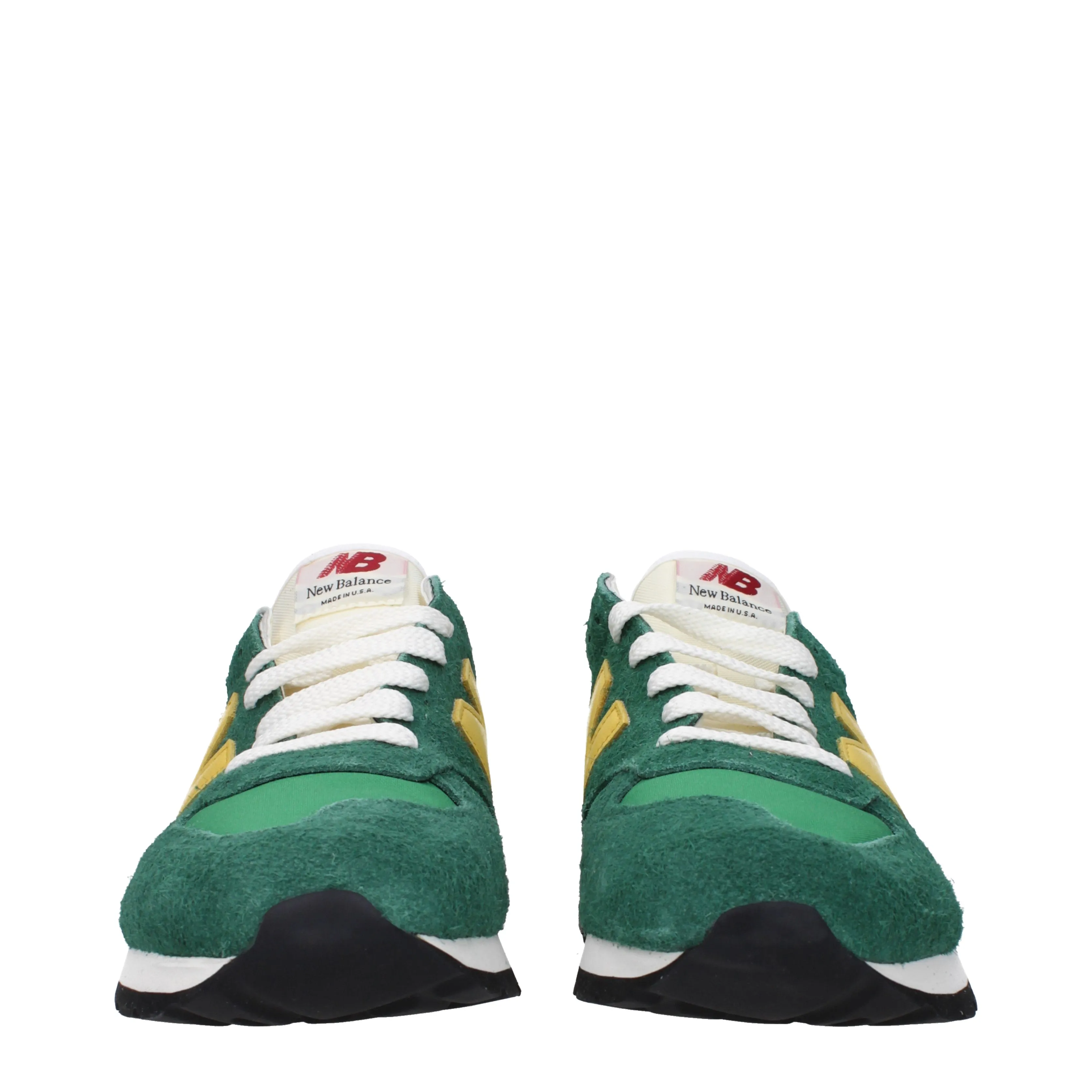 New Balance Sneakers Uomo Camoscio Verde