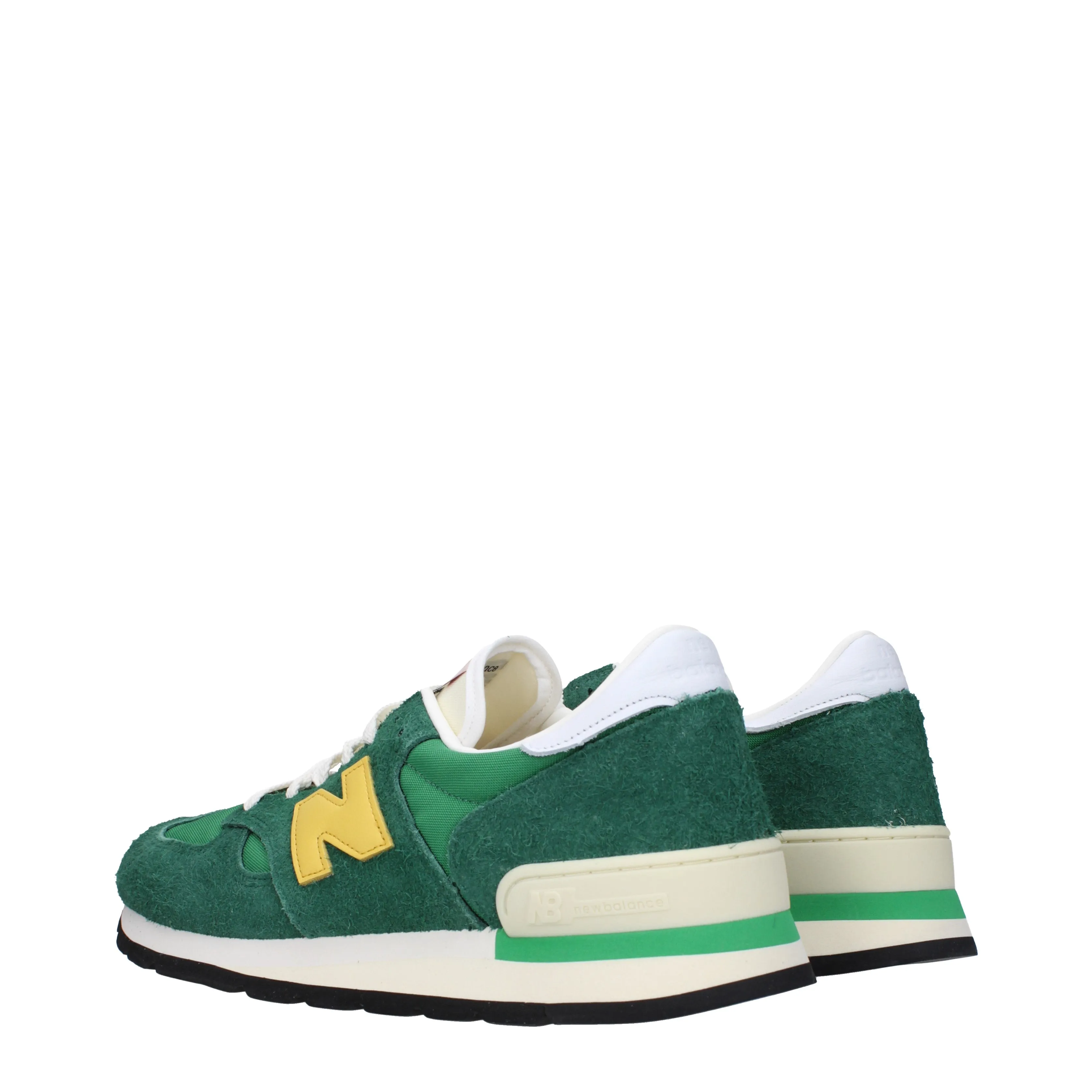 New Balance Sneakers Uomo Camoscio Verde