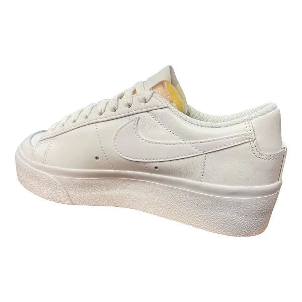 Nike women's sneakers shoe with wedge Blazer Low DJ0292-100 white