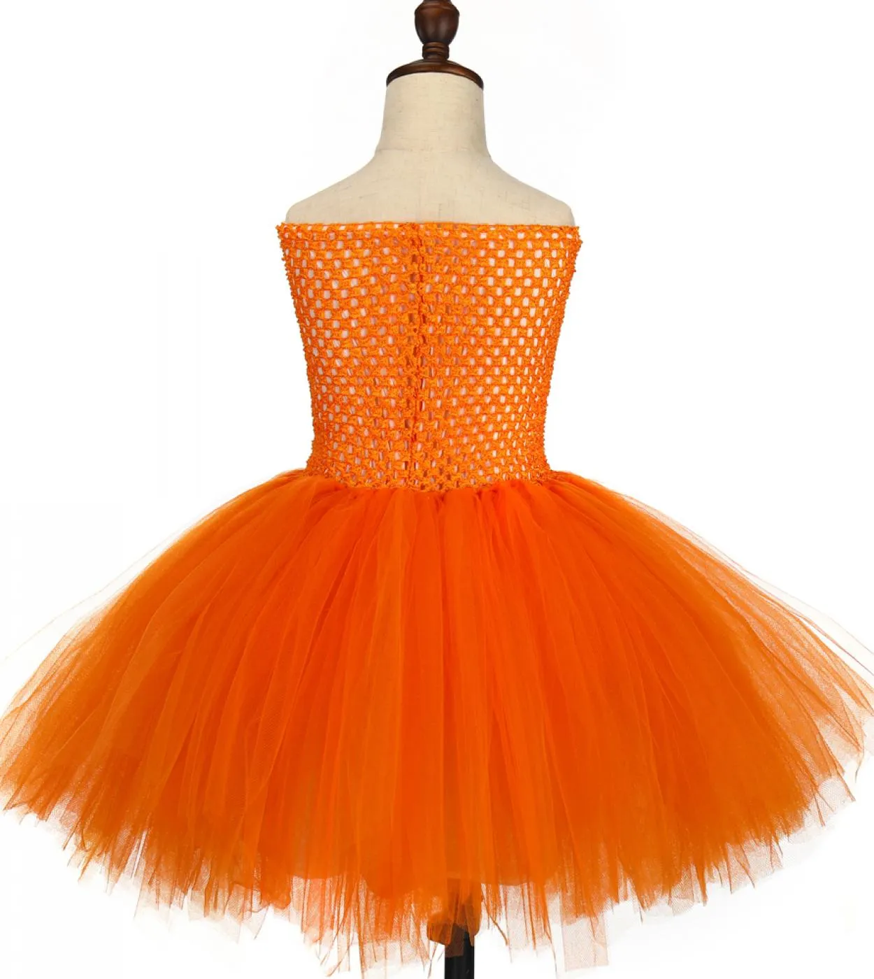 Orange Fox Costume di Halloween per ragazze Animal Zoo Cosplay Dress For Kids Compleanno Tutu Outfit Toddler Baby Girl Tulle Cl