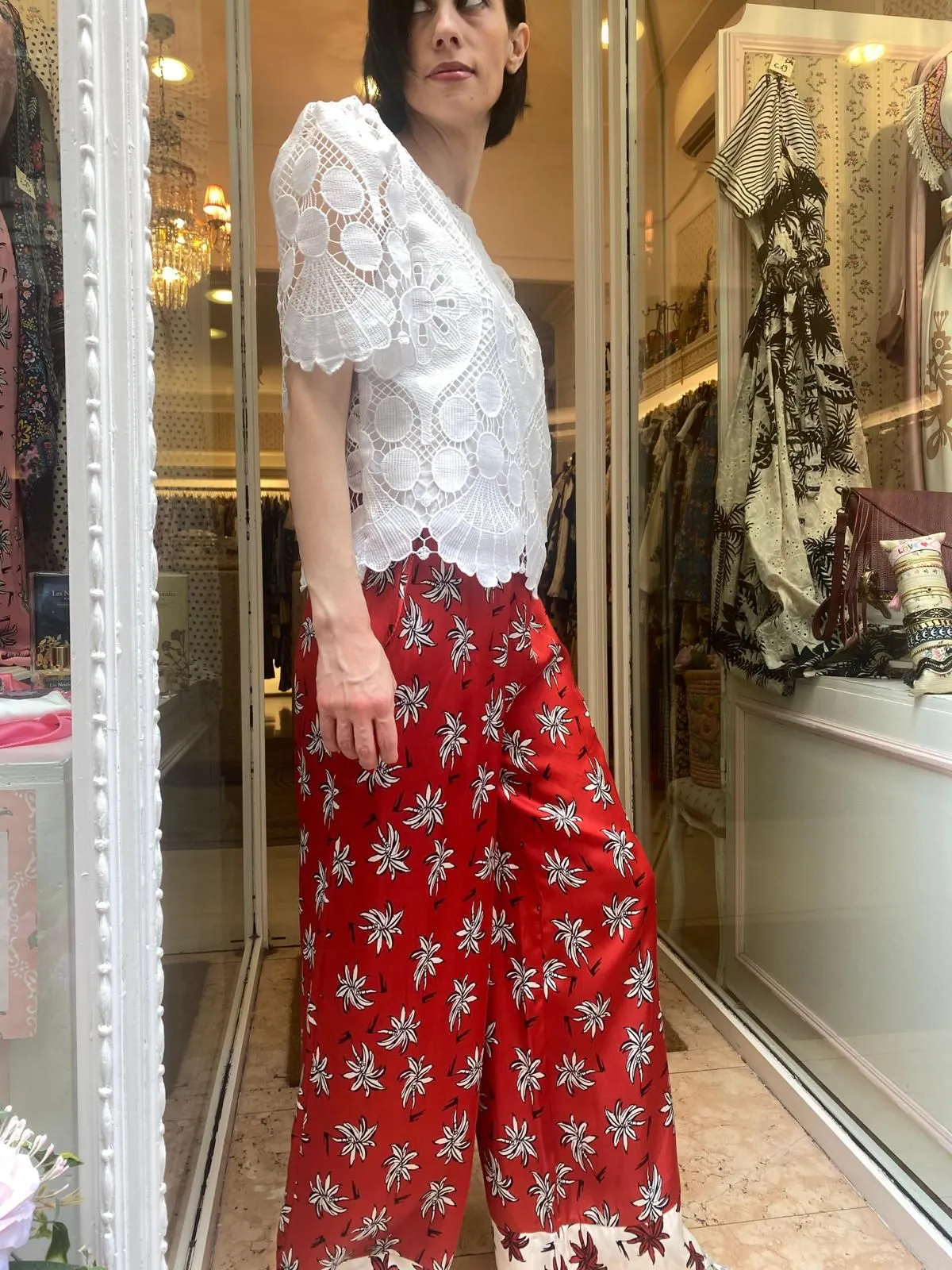 Pantalone Mia Rosso