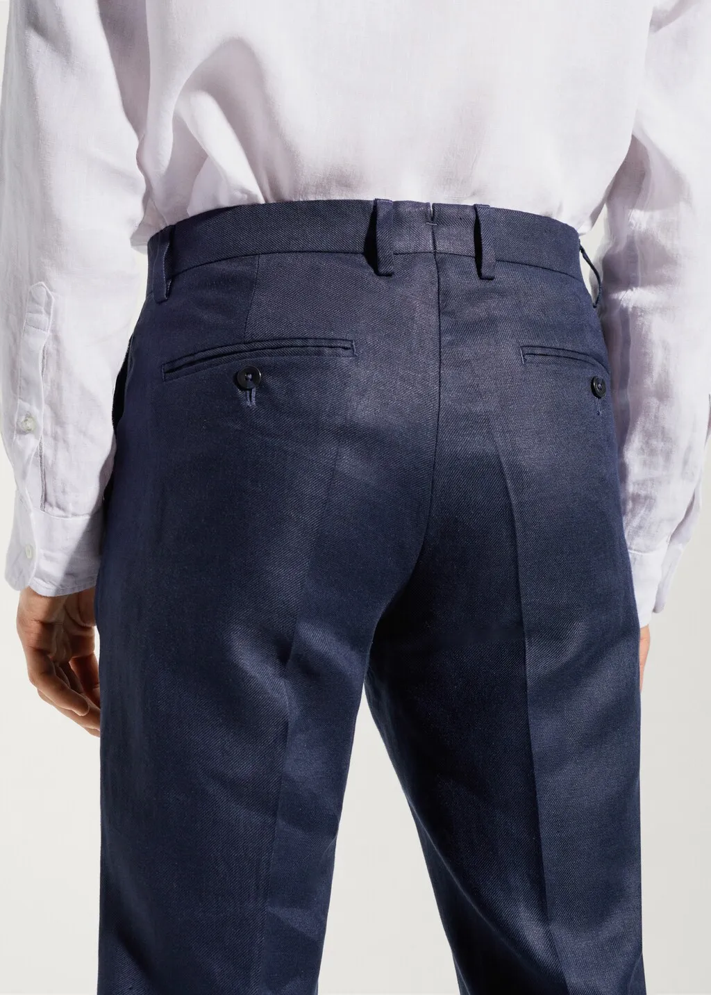 Pantaloni completo 100% lino