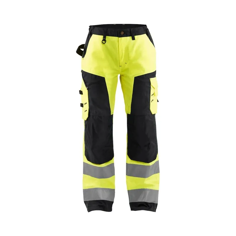 Pantaloni da lavoro Blaklader Multitasche high vis donna 715518115599C50