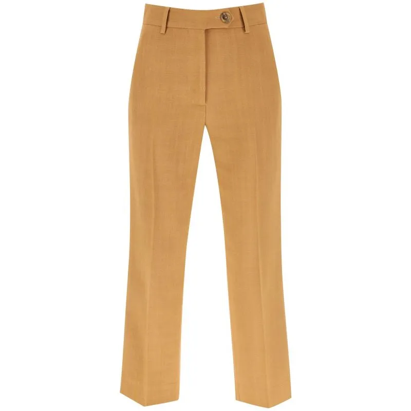 Pantaloni sartoriali cropped Santana Peanut Nana