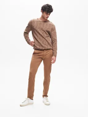      Pantaloni Uomo Chinos Basic Cammello QB24     