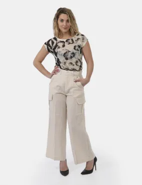 Pantaloni Yes Zee Beige