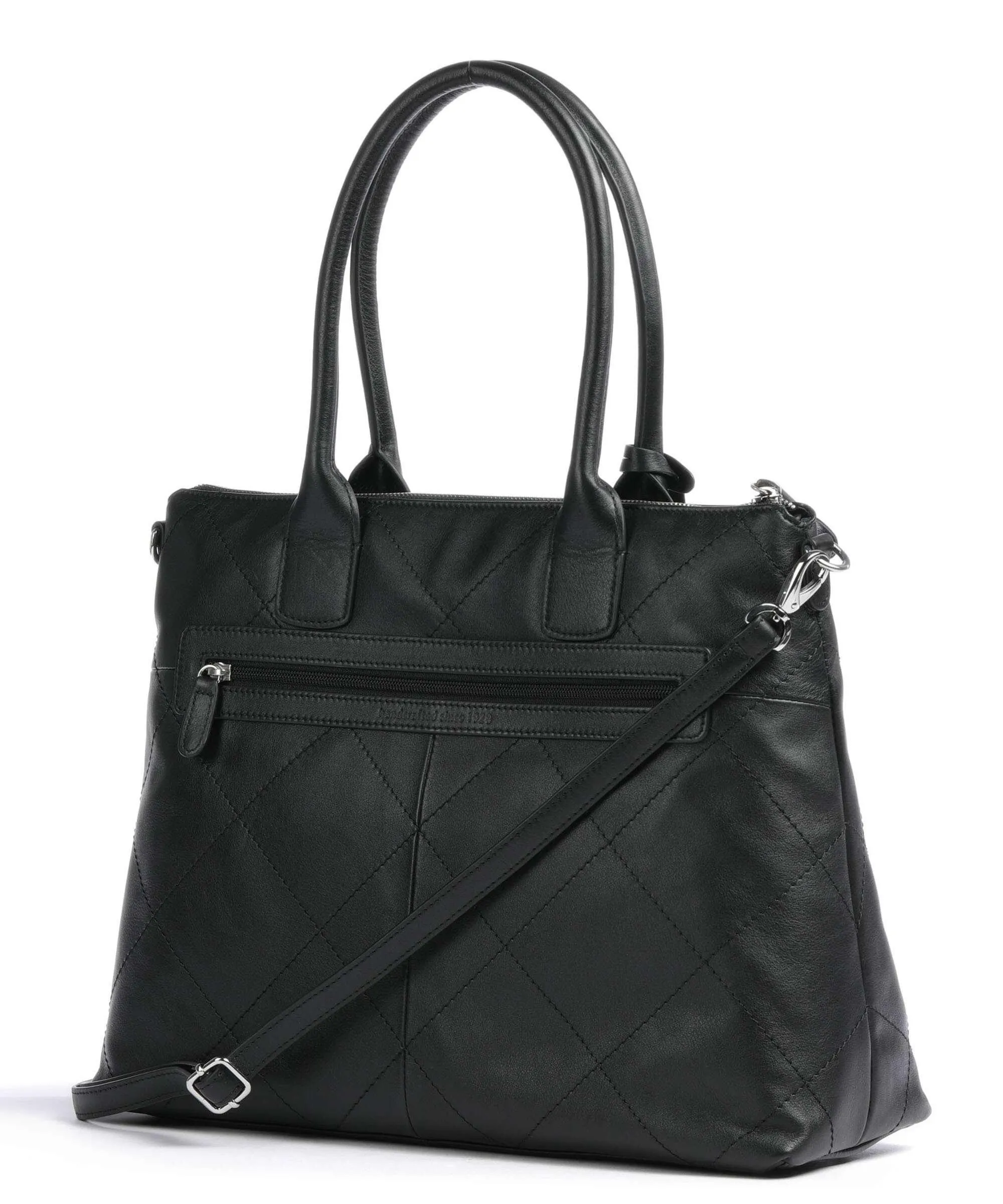  Picard Aurelie Borsa shopper morbida pelle bovina nero  