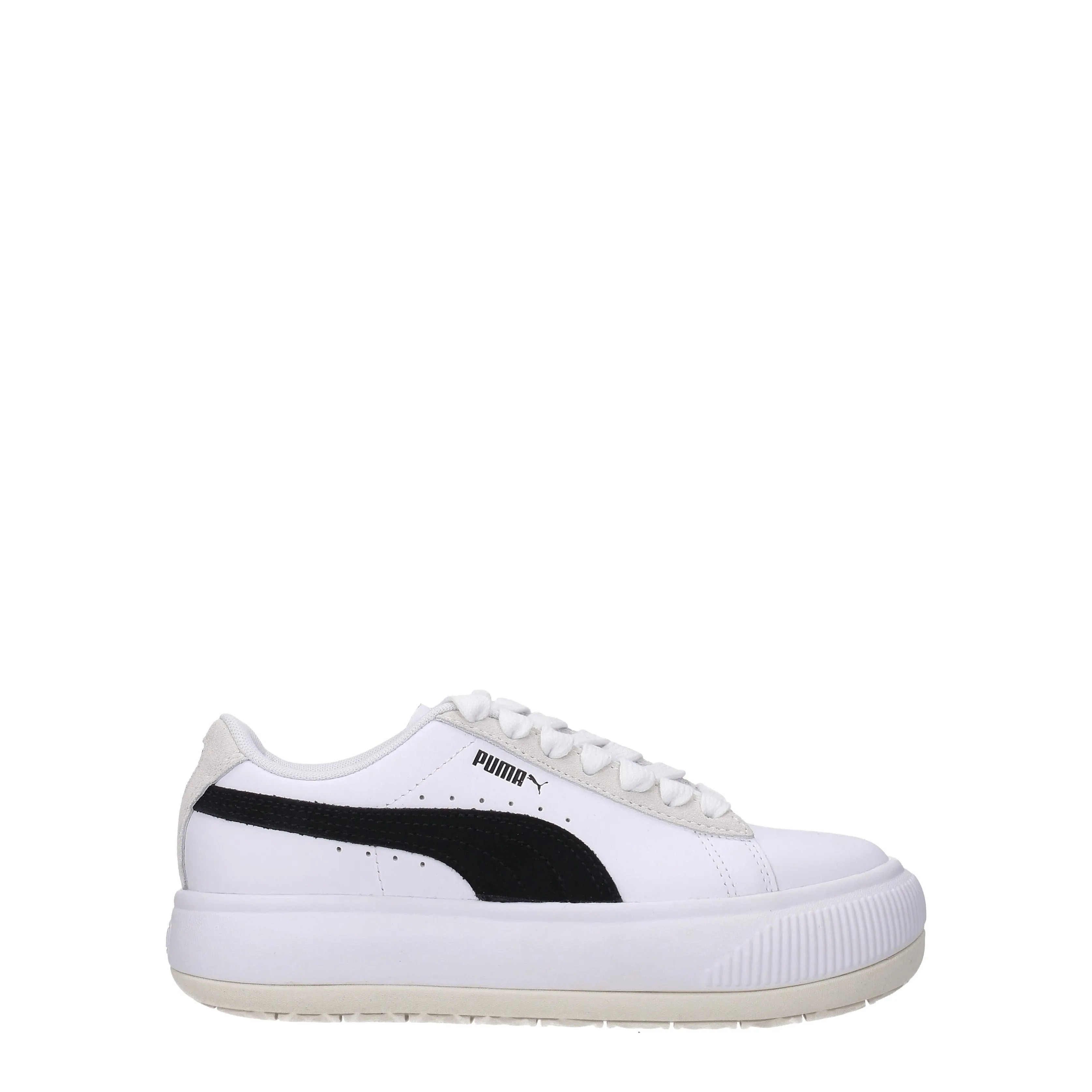 Puma Sneakers Suede mayu Donna Pelle Bianco/Nero