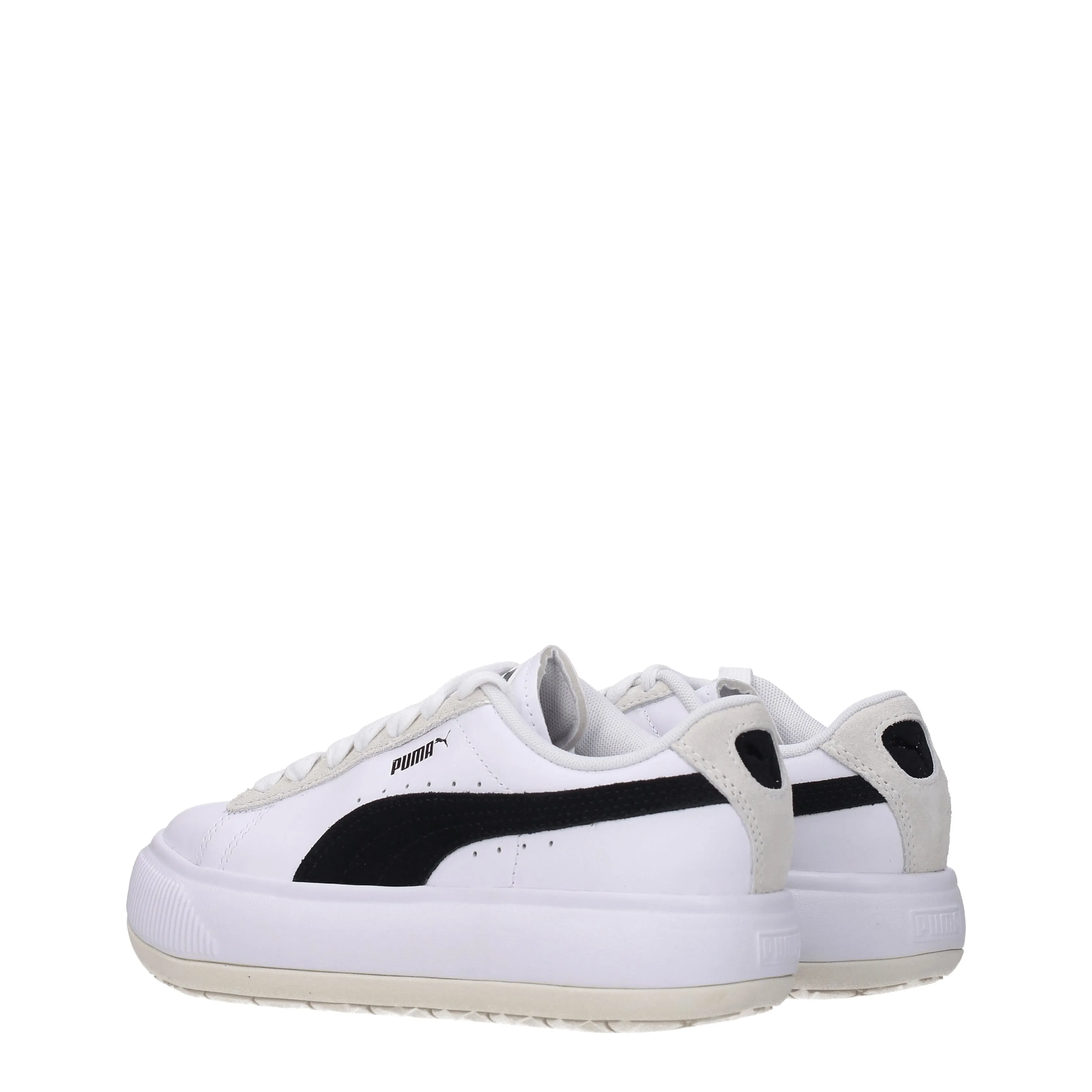 Puma Sneakers Suede mayu Donna Pelle Bianco/Nero