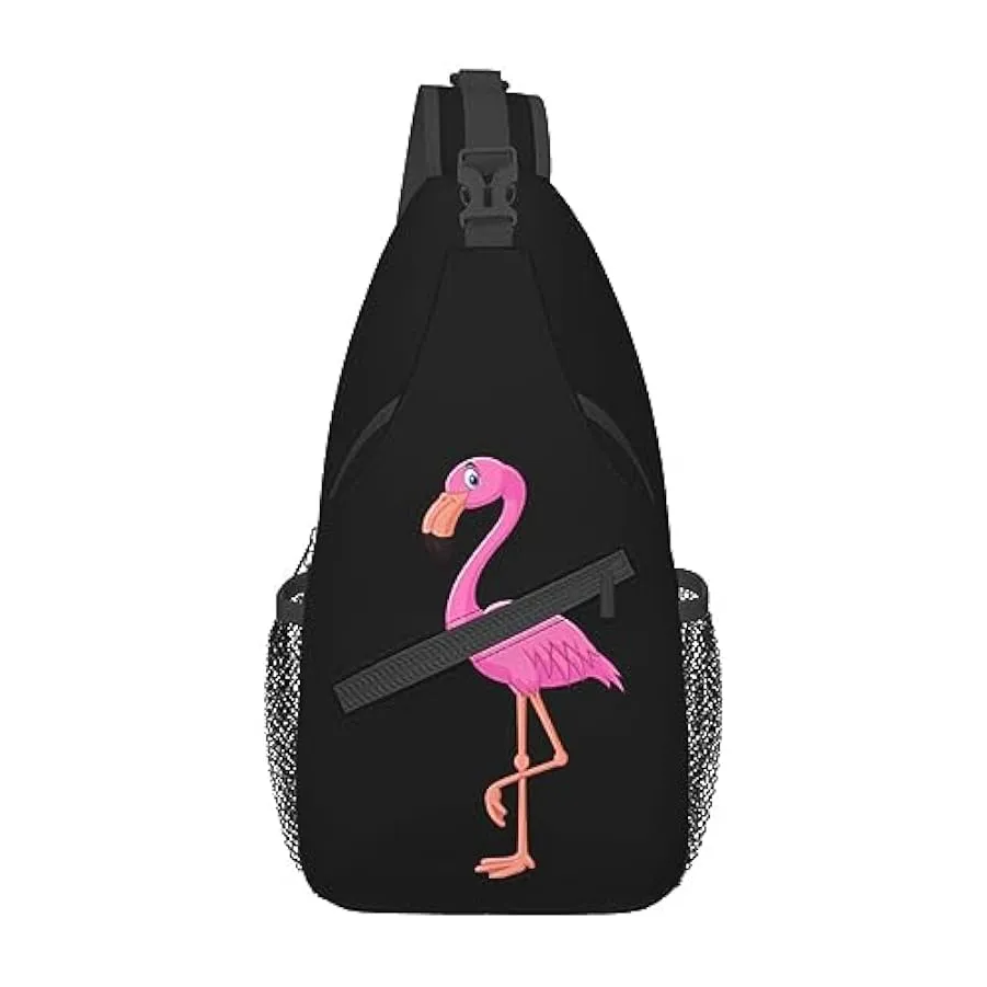 Regalo di Natale renna stampata croce petto borsa viaggio escursionismo Daypack Mini borsa a tracolla per uomo donna 235640498