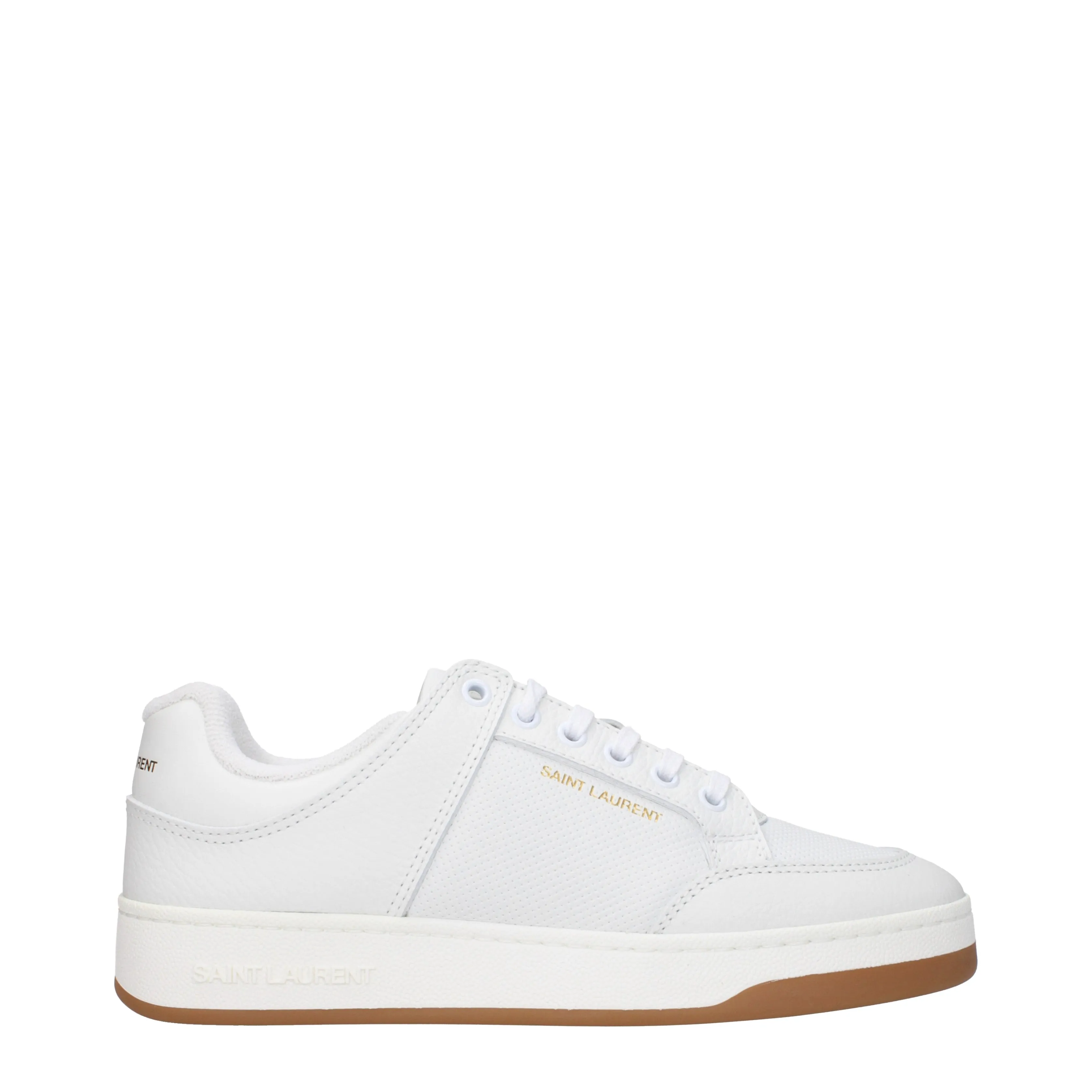 Saint Laurent Sneakers Sl 61 Donna Pelle Bianco/Bianco Ottico