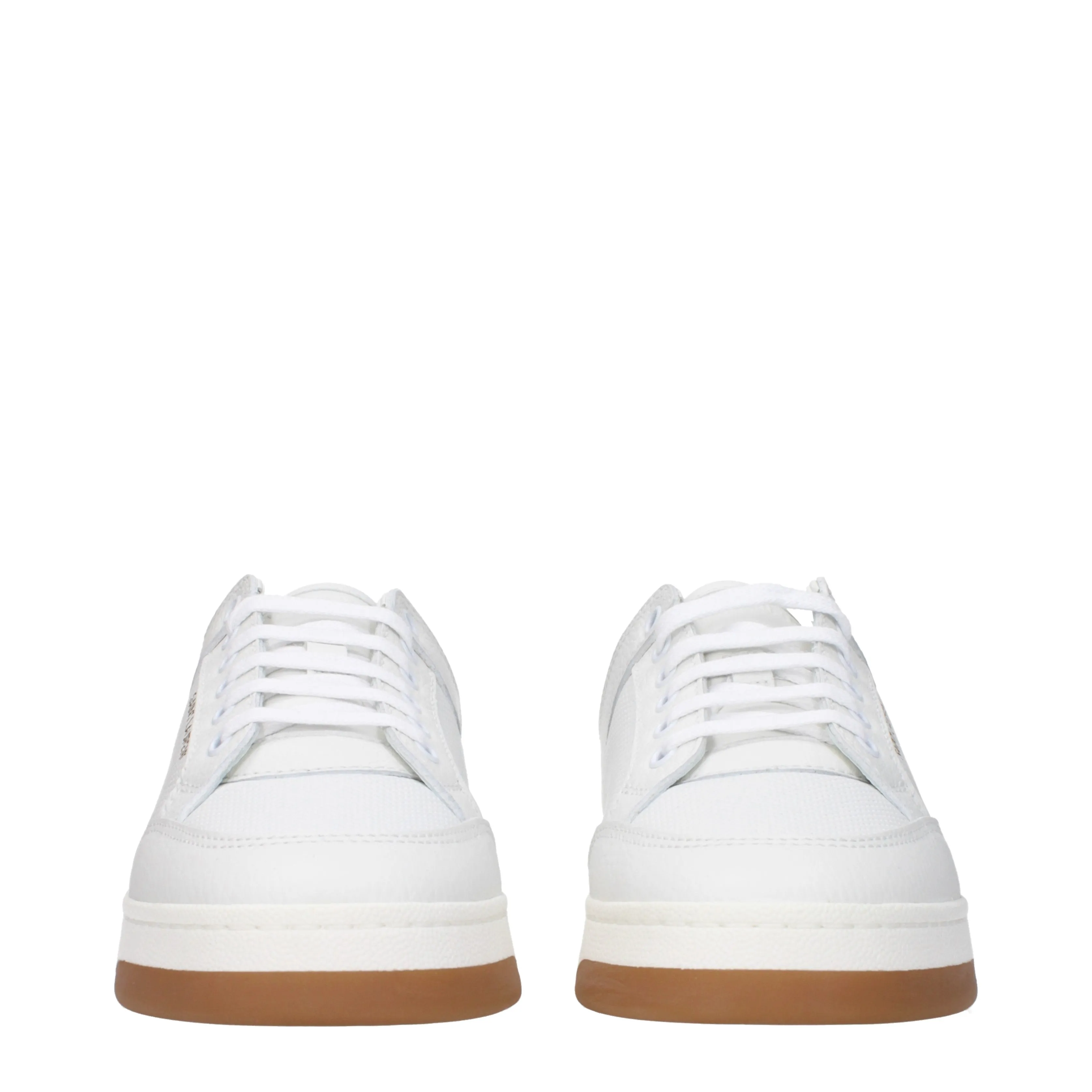 Saint Laurent Sneakers Sl 61 Donna Pelle Bianco/Bianco Ottico