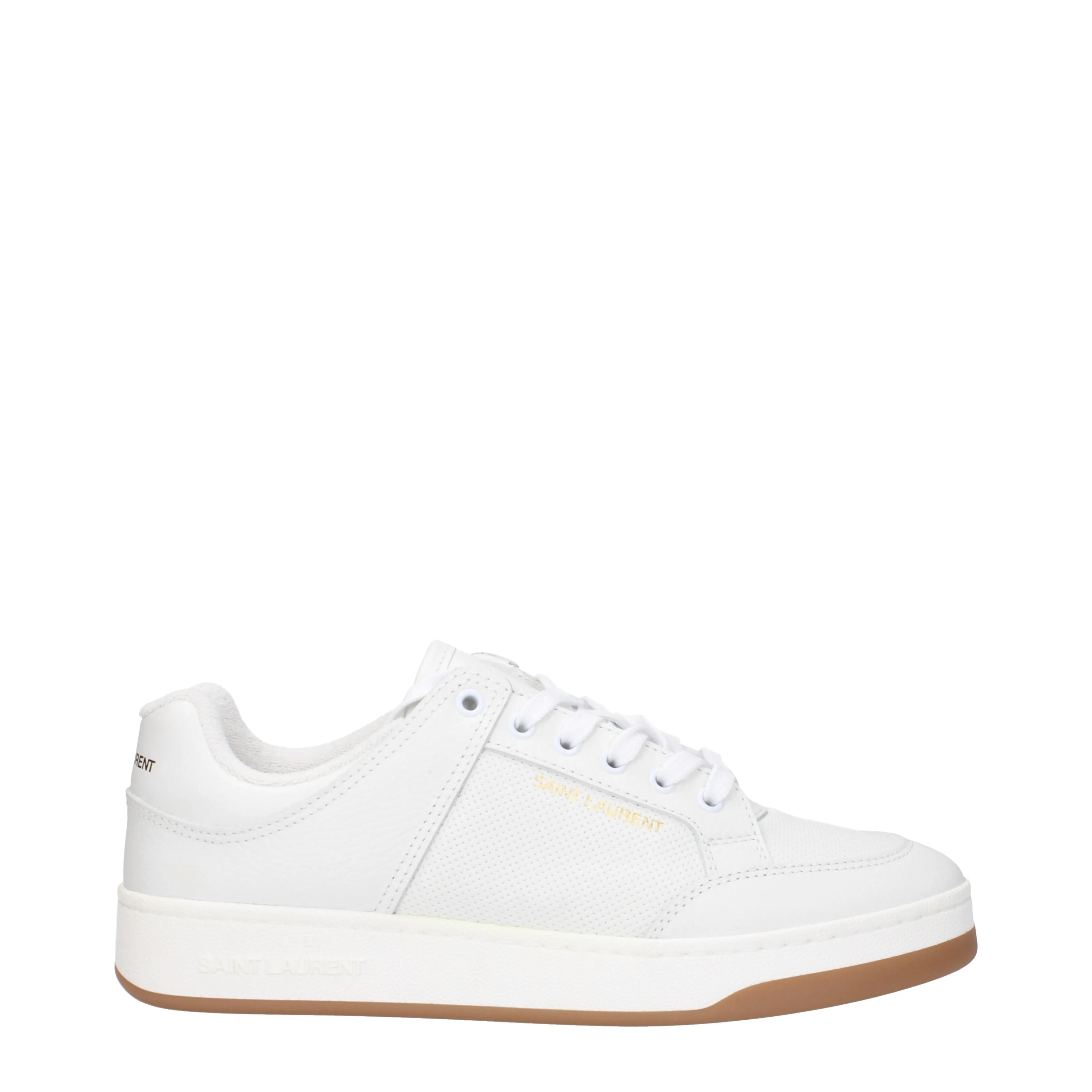 Saint Laurent Sneakers SL/61 Uomo Pelle Bianco