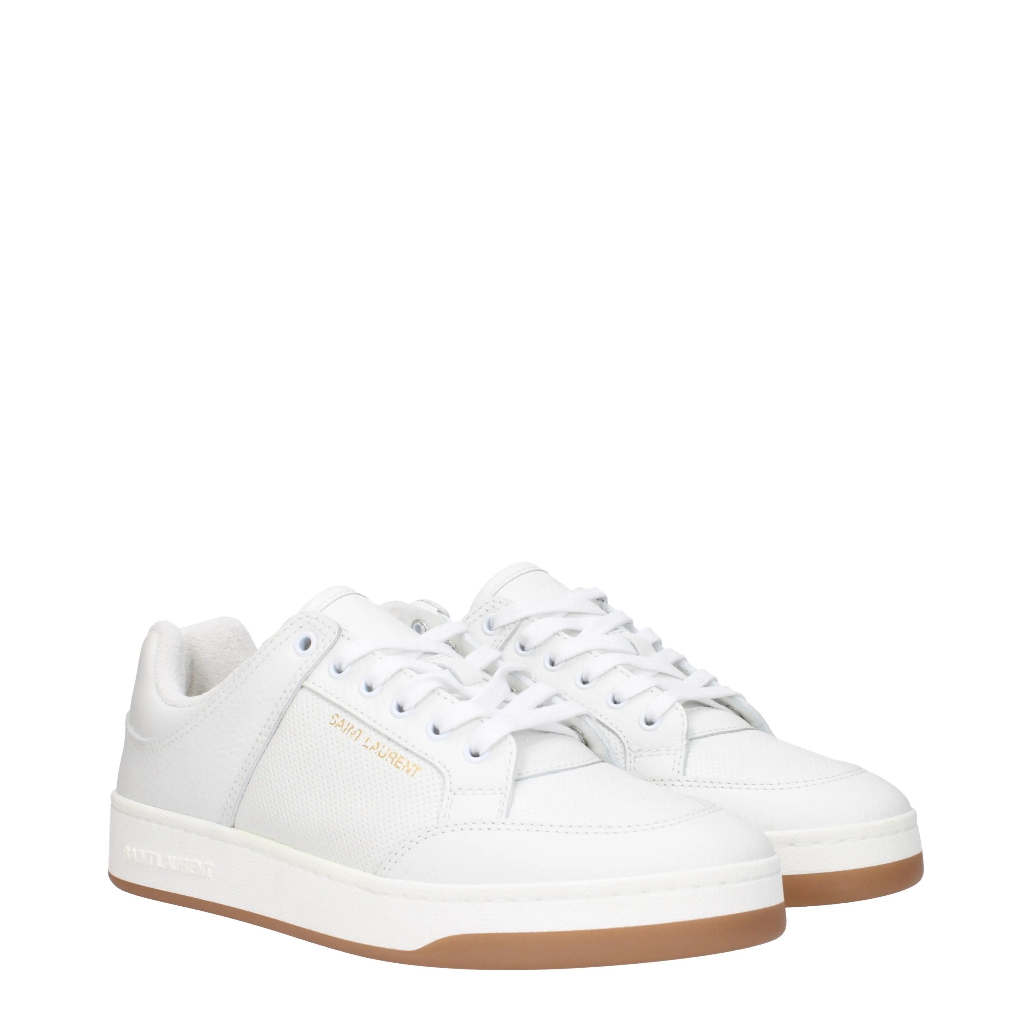 Saint Laurent Sneakers SL/61 Uomo Pelle Bianco