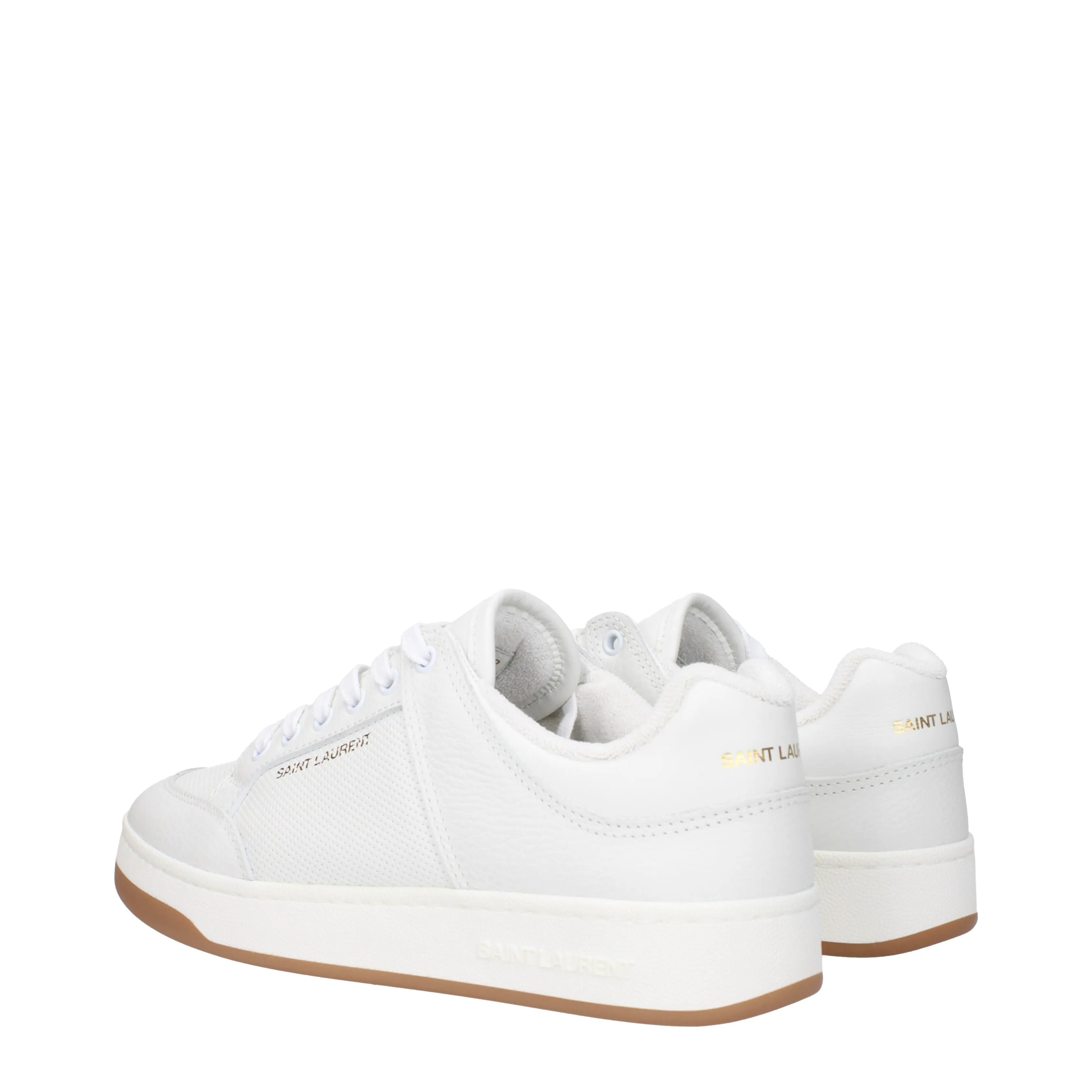 Saint Laurent Sneakers SL/61 Uomo Pelle Bianco