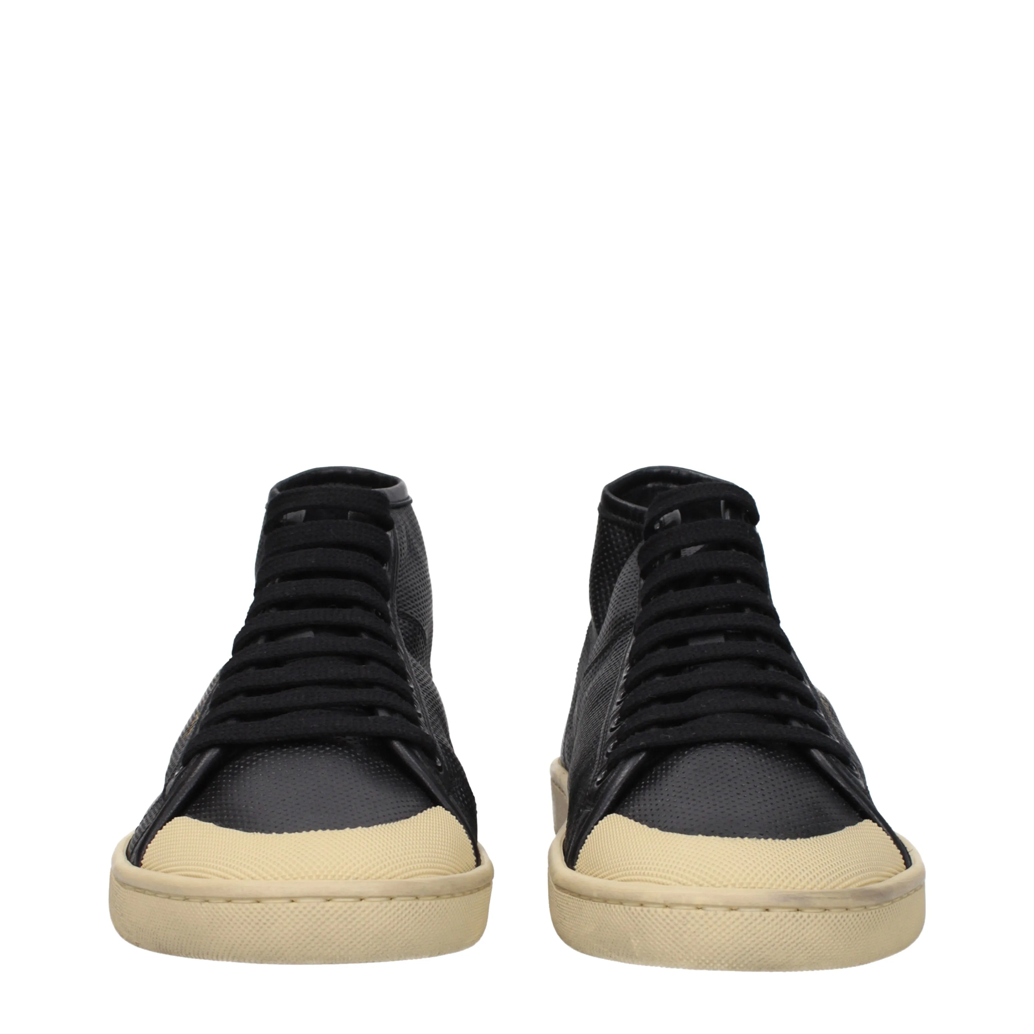 Saint Laurent Sneakers Uomo Pelle Nero