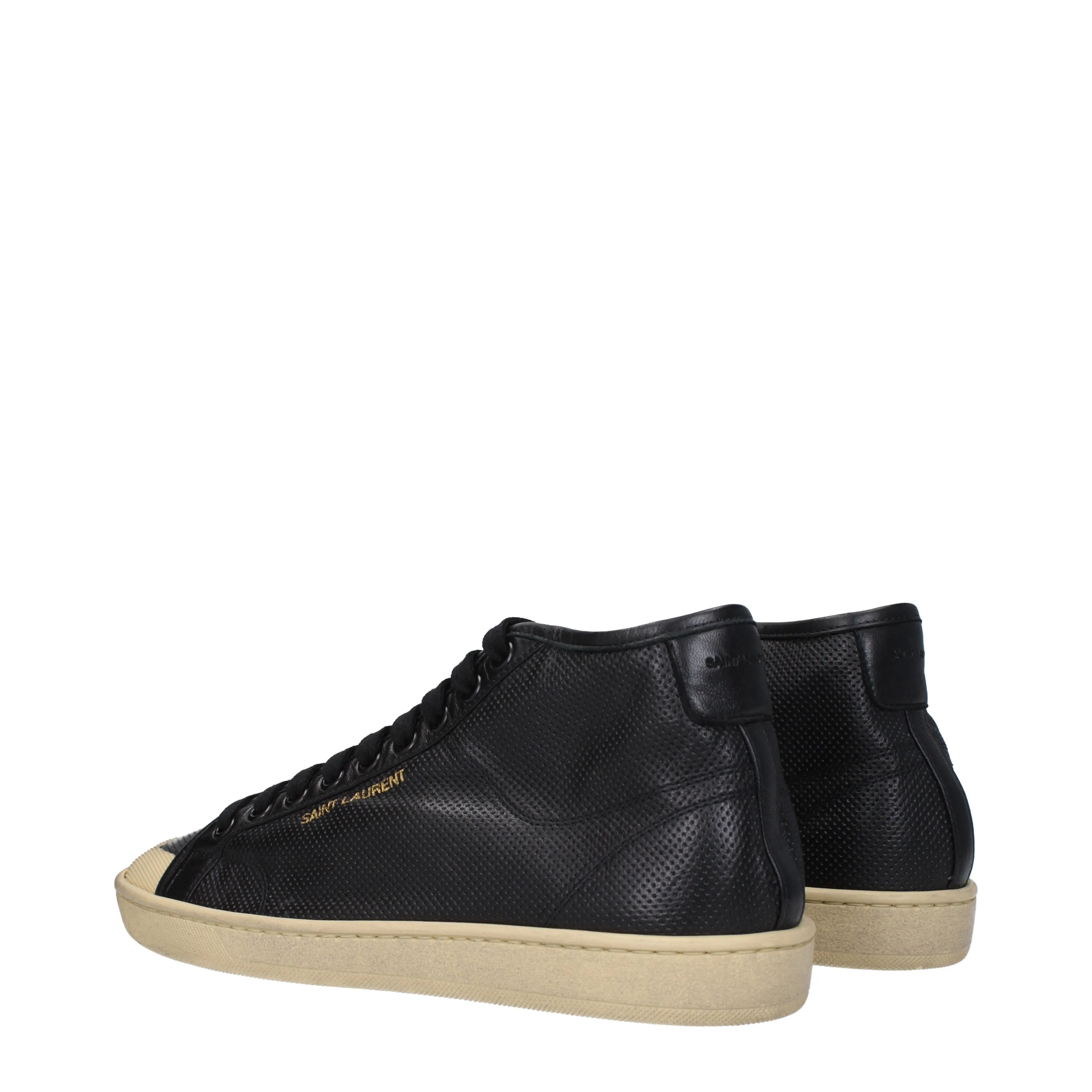 Saint Laurent Sneakers Uomo Pelle Nero