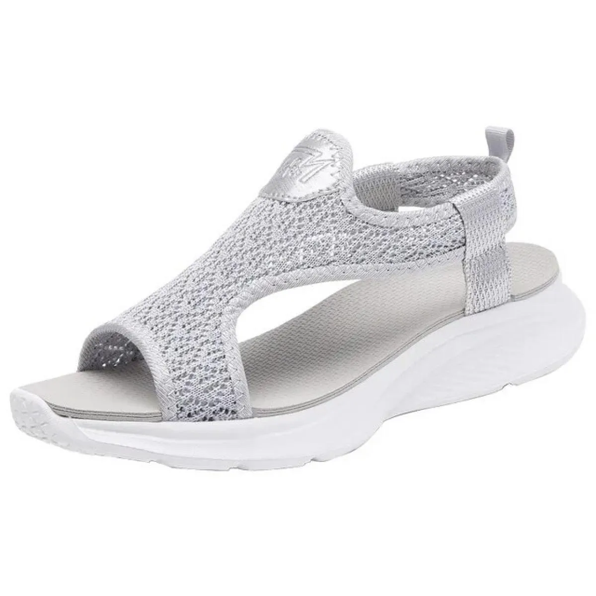 Sandali Donna 2024 Peep Scarpe Sandali Sandali da spiaggia per pedicure per donna con separatore per dita Sandali con plateau tr