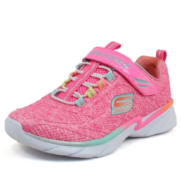 Skechers sneakers for girls Swirly Girl Shimmer Time 81703L PKMT pink