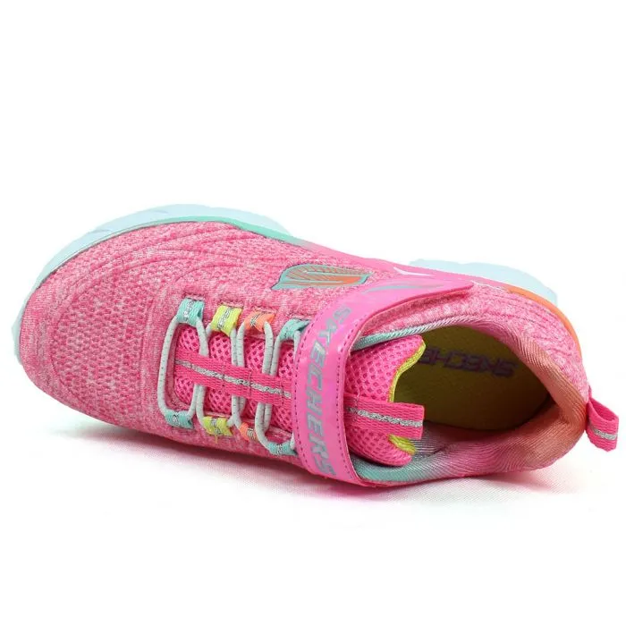 Skechers sneakers for girls Swirly Girl Shimmer Time 81703L PKMT pink