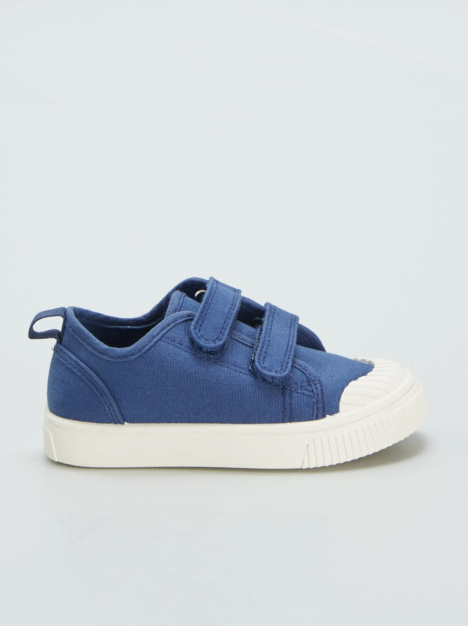 Sneakers basse in tela - BLU