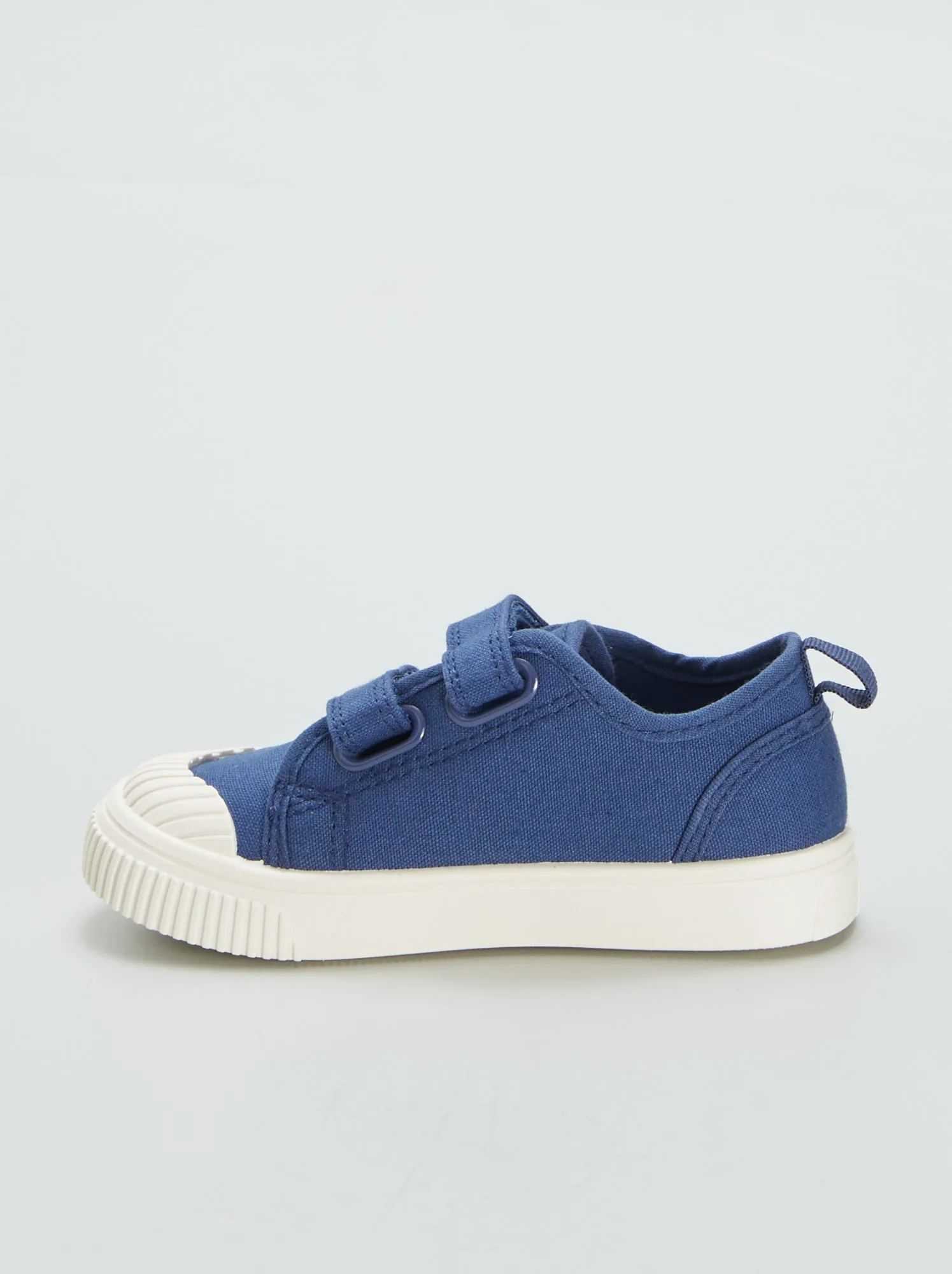 Sneakers basse in tela - BLU