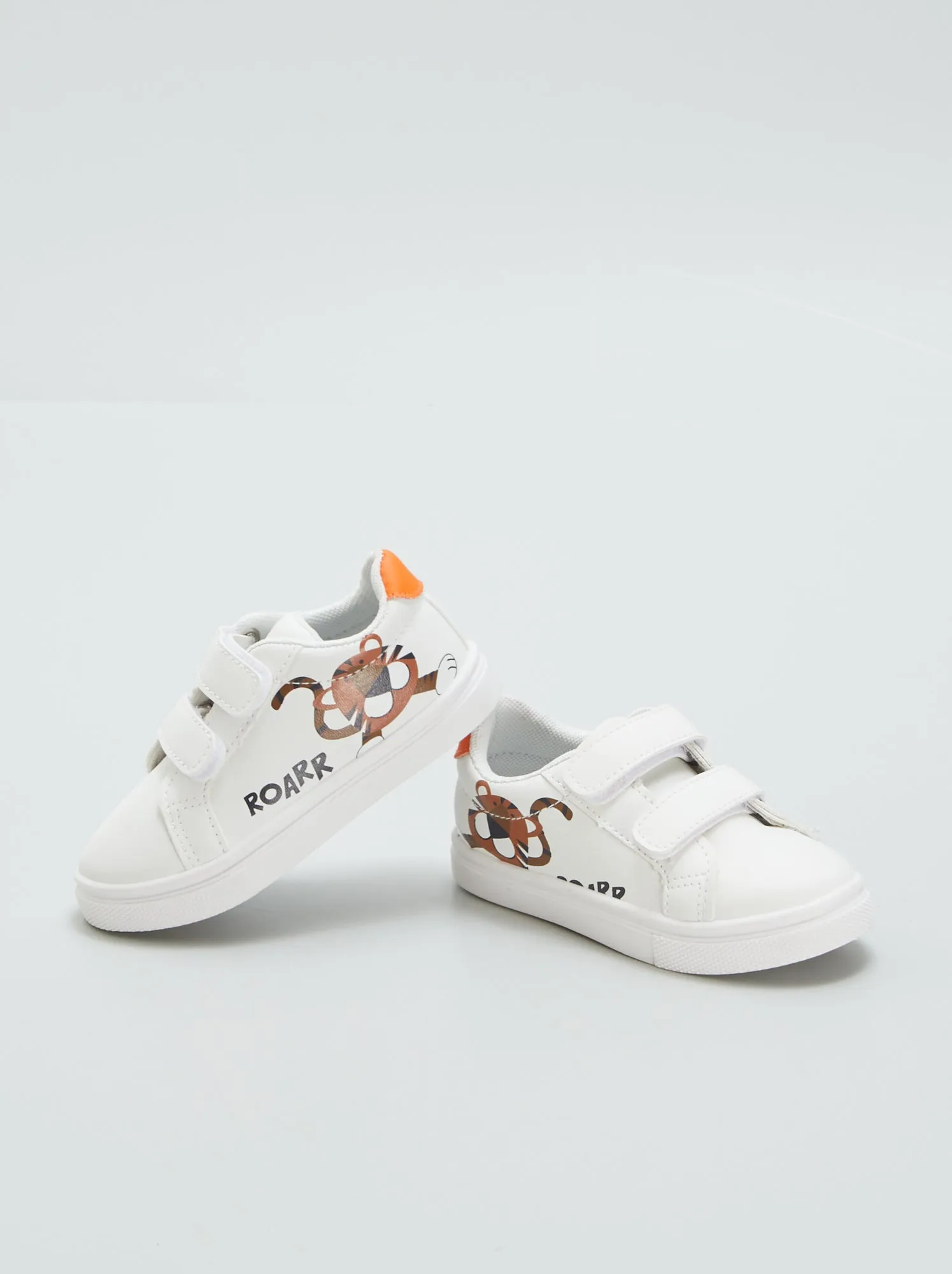 Sneakers con strappi - BIANCO