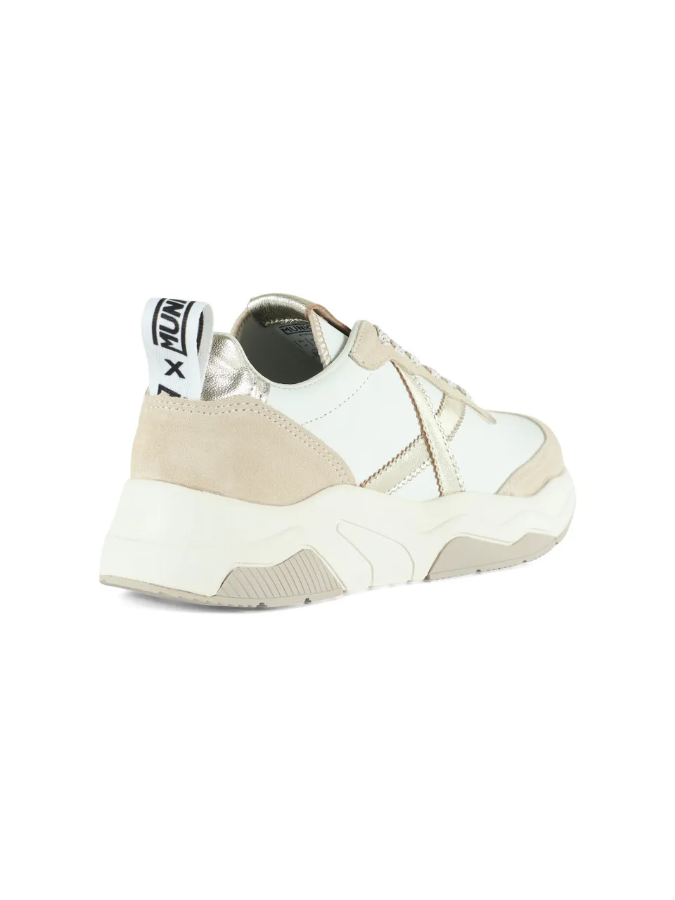 Sneakers in pelle e tessuto WAVE 157